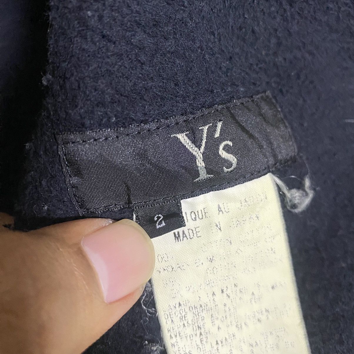 Yohji Yamamoto Yohji Yamamoto Ys Double Zip Utility Pocket Size US XXL / EU 58 / 5 - 9 Thumbnail
