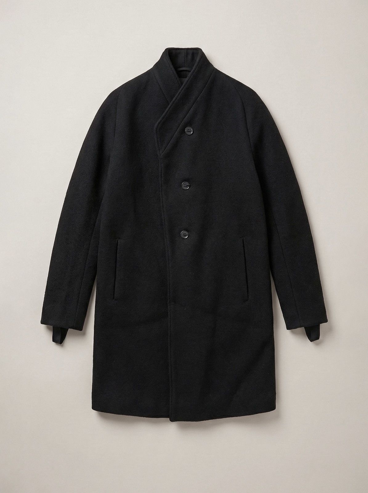 Boris Bidjan Saberi Boris Bidjan Saberi Wool coat Size S / US 4 / IT 40 - 1 Thumbnail
