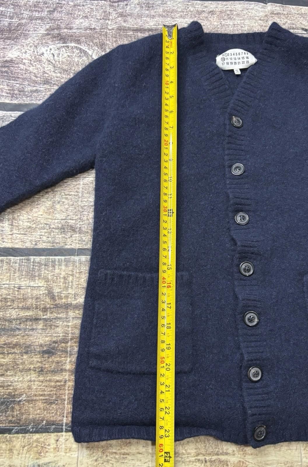 Maison Margiela Maison Margiela Cardigan Sweater Womens S Wool Button Italy Size S / US 4 / IT 40 - 8 Thumbnail