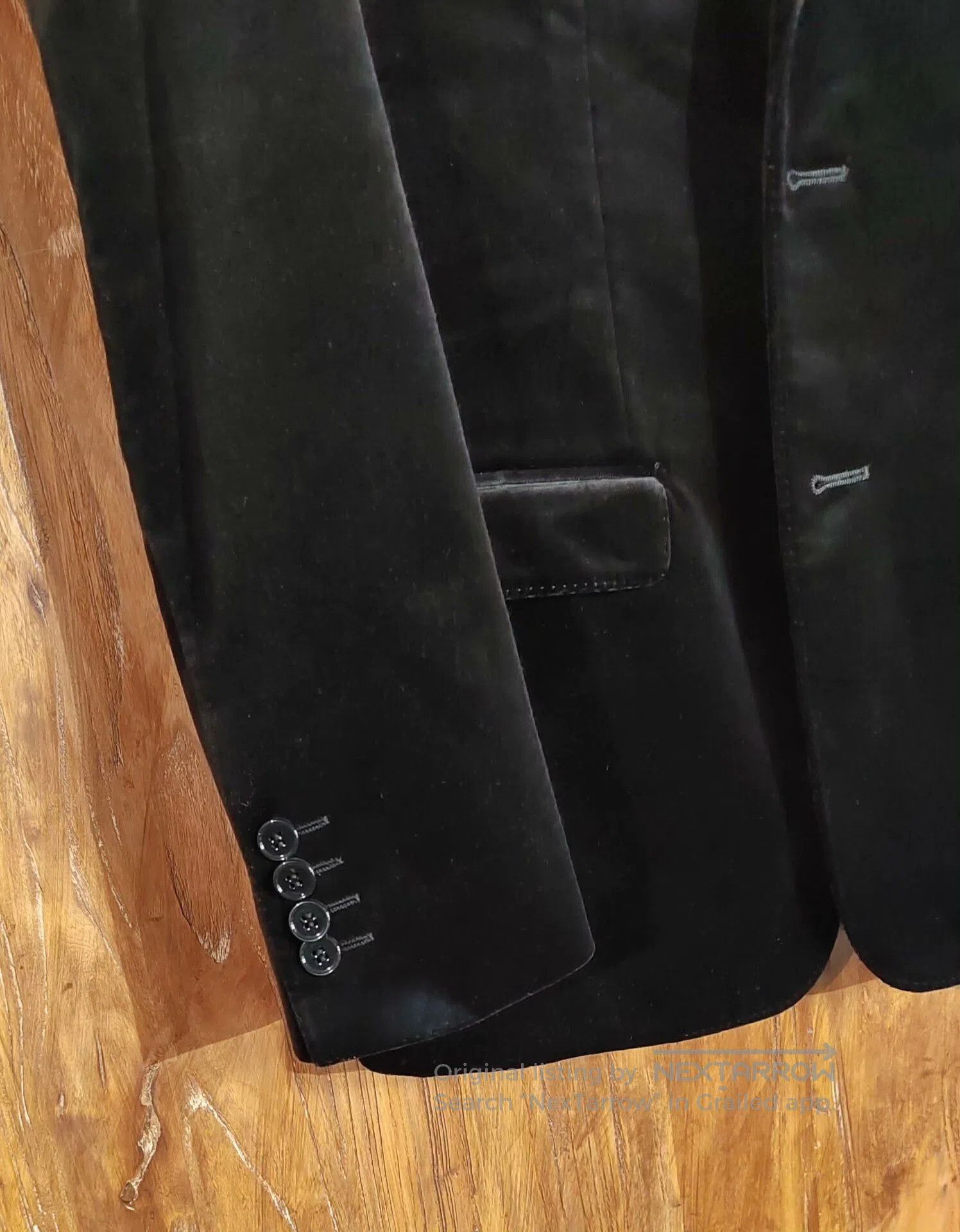 Dolce & Gabbana Dolce & Gabbana Black Velvet Blazer. Size US S / EU 44-46 / 1 - 4 Thumbnail