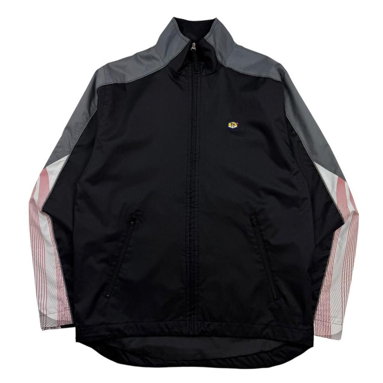 Nike Vintage 2000s Nike TN Laser Jacket Black & Red - Small Size US S / EU 44-46 / 1 - 1 Thumbnail