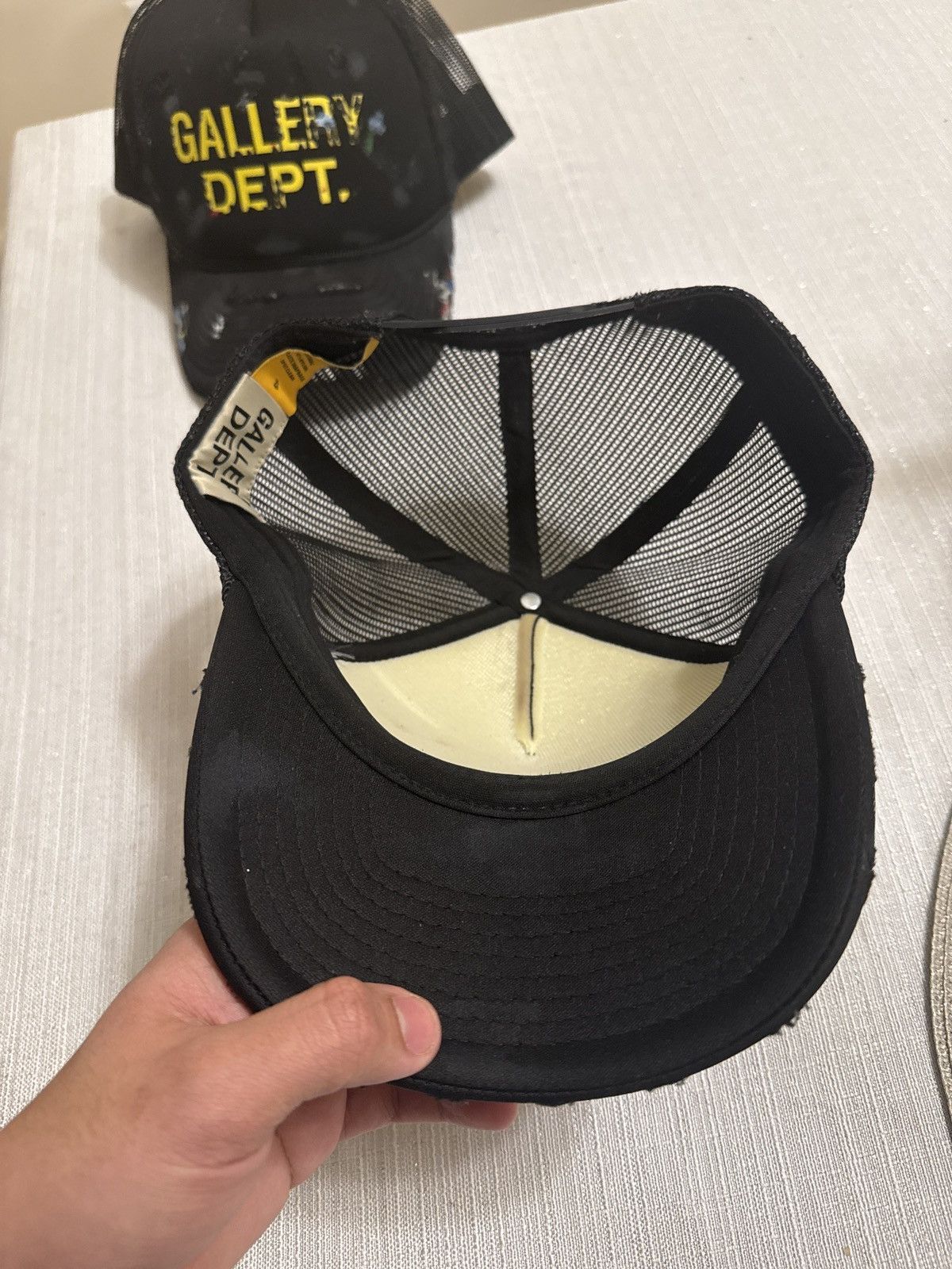 Gallery Dept. Gallery Dept work shop trucker hat Size ONE SIZE - 3 Thumbnail