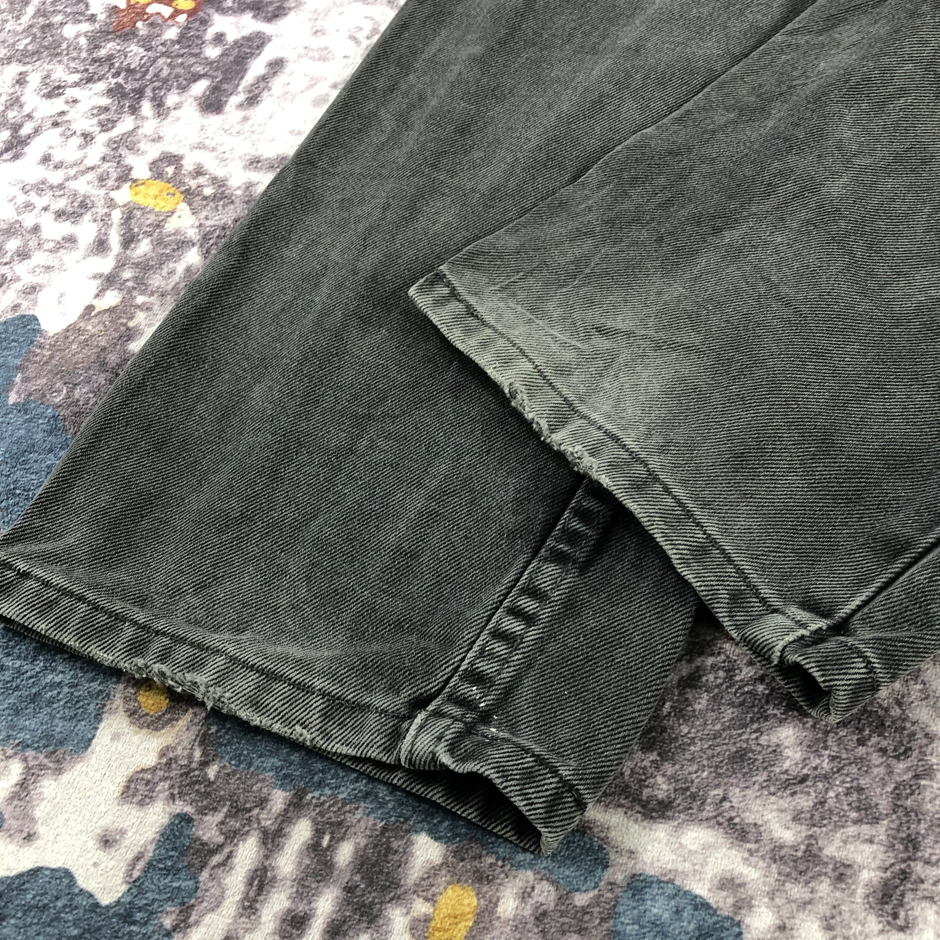 Levi's × Vintage Vintage 90s Faded Black Levis 505 Jeans-JM2945 Size US 32 / EU 48 - 5 Thumbnail
