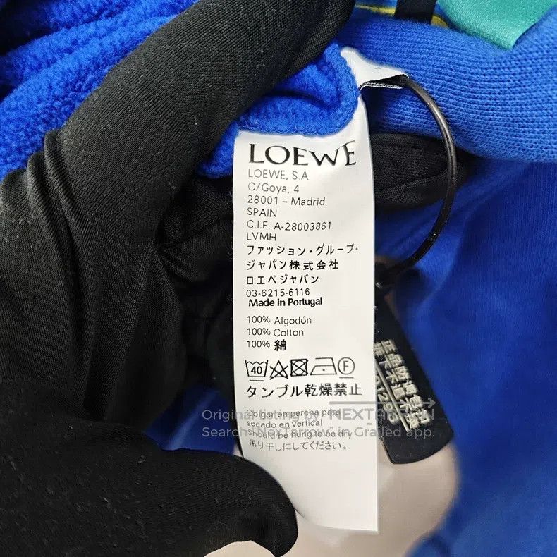 Loewe Loewe Logo Oil Painting Print Round Neck Sweatshirt with F Size L / US 10 / IT 46 - 5 Thumbnail