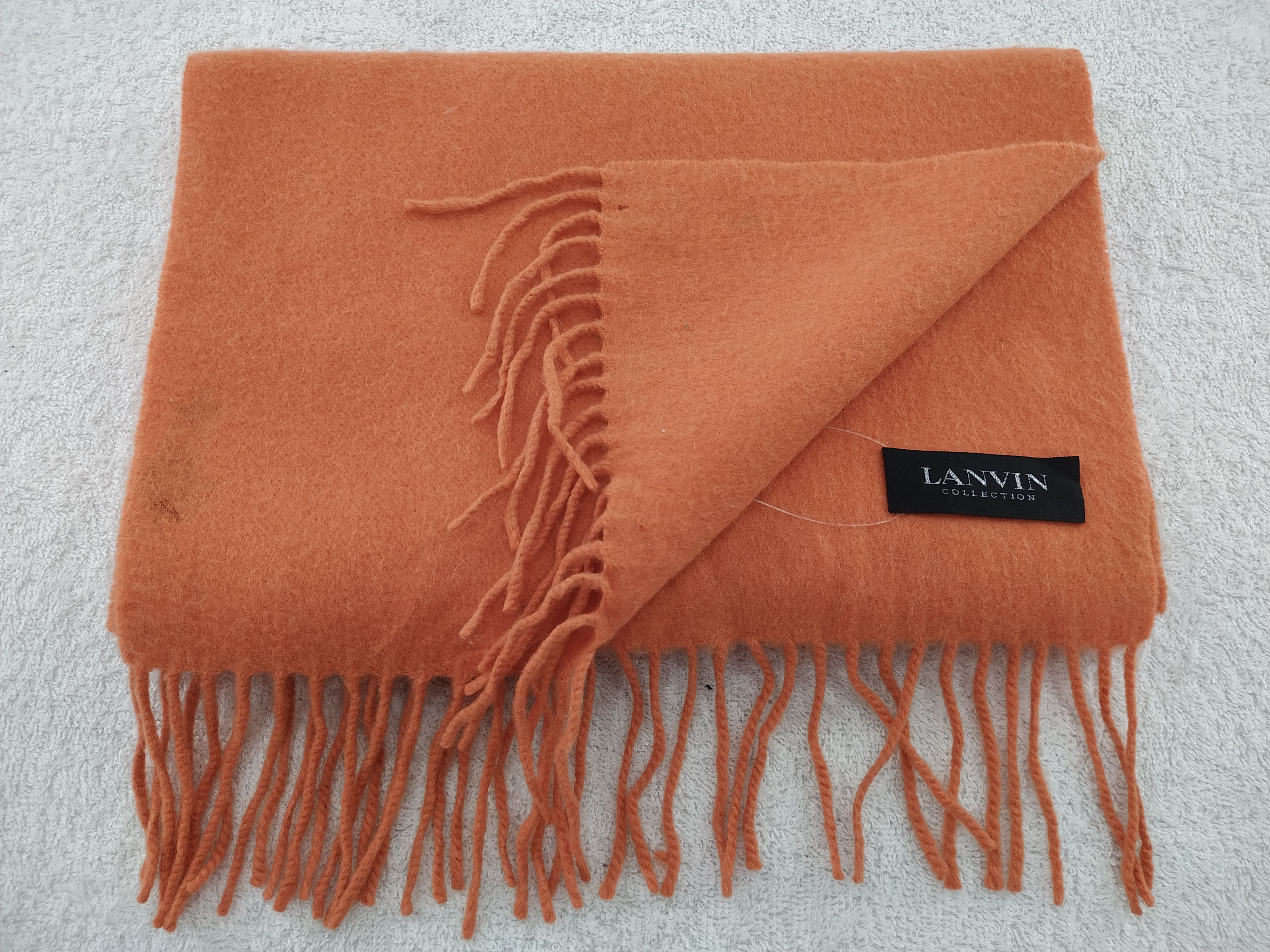 Lanvin Vintage Lanvin Scarf/Muffler/Neckwear MF483 Size ONE SIZE - 4 Thumbnail