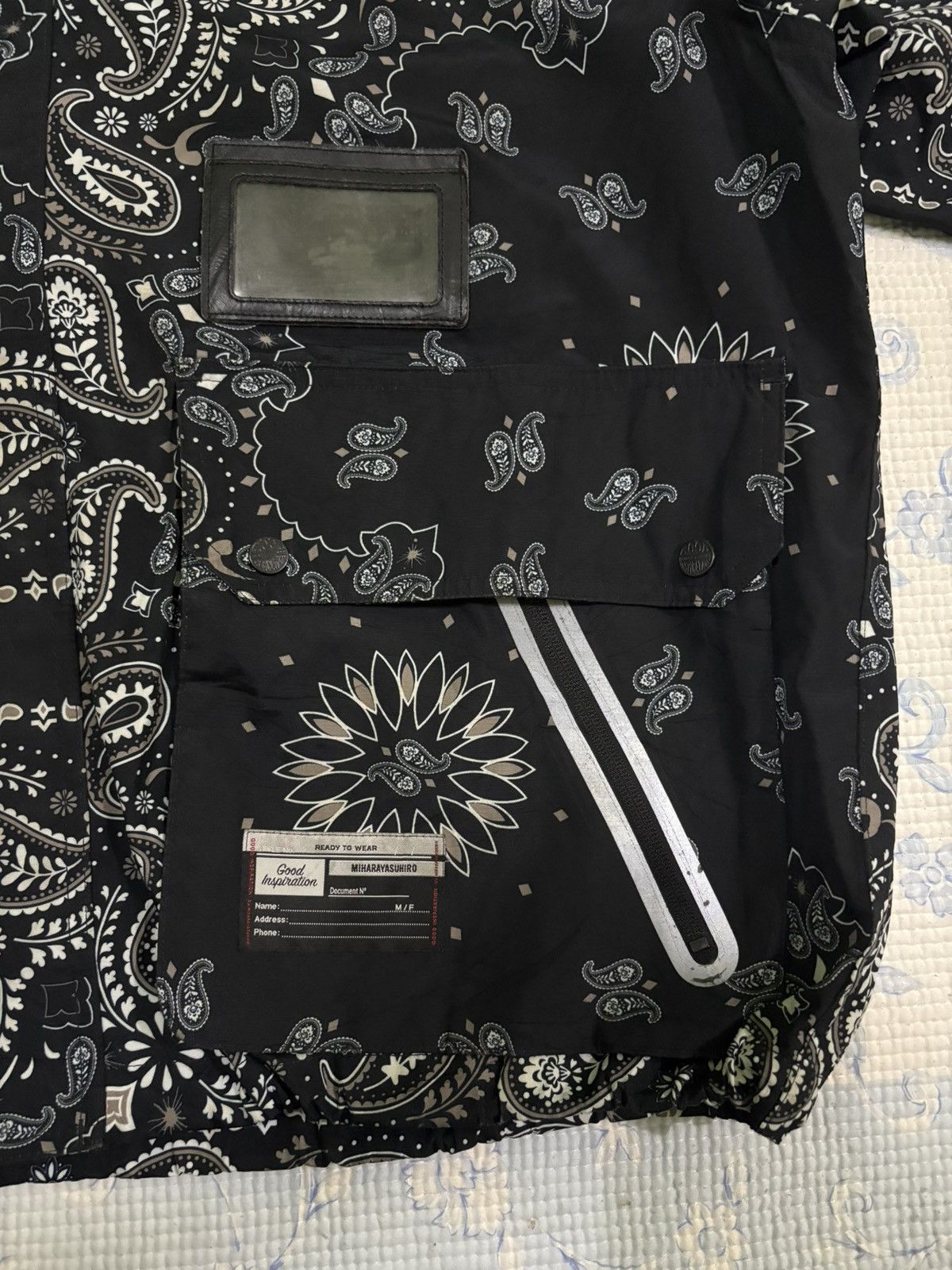 Maison MIHARA YASUHIRO Miharayasuhiro Paisley Pattern Bandana Mountain Jacket Size US XL / EU 56 / 4 - 15 Thumbnail
