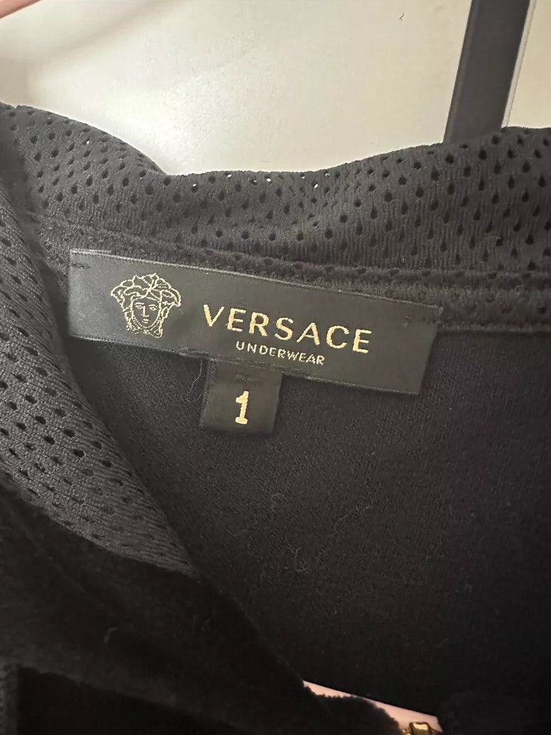 Versace Versace Black casual velvet set Size S / US 4 / IT 40 - 2 Thumbnail