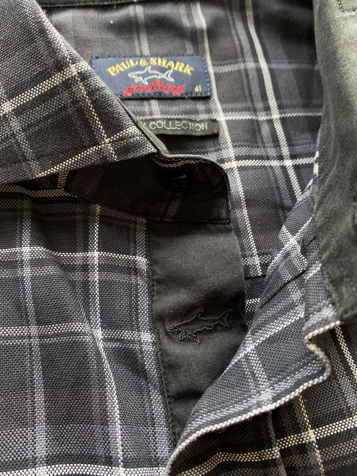 Paul & Shark Rare Paul & Shark Yachting Black Collection Shirt Button Up Size US L / EU 52-54 / 3 - 8 Thumbnail