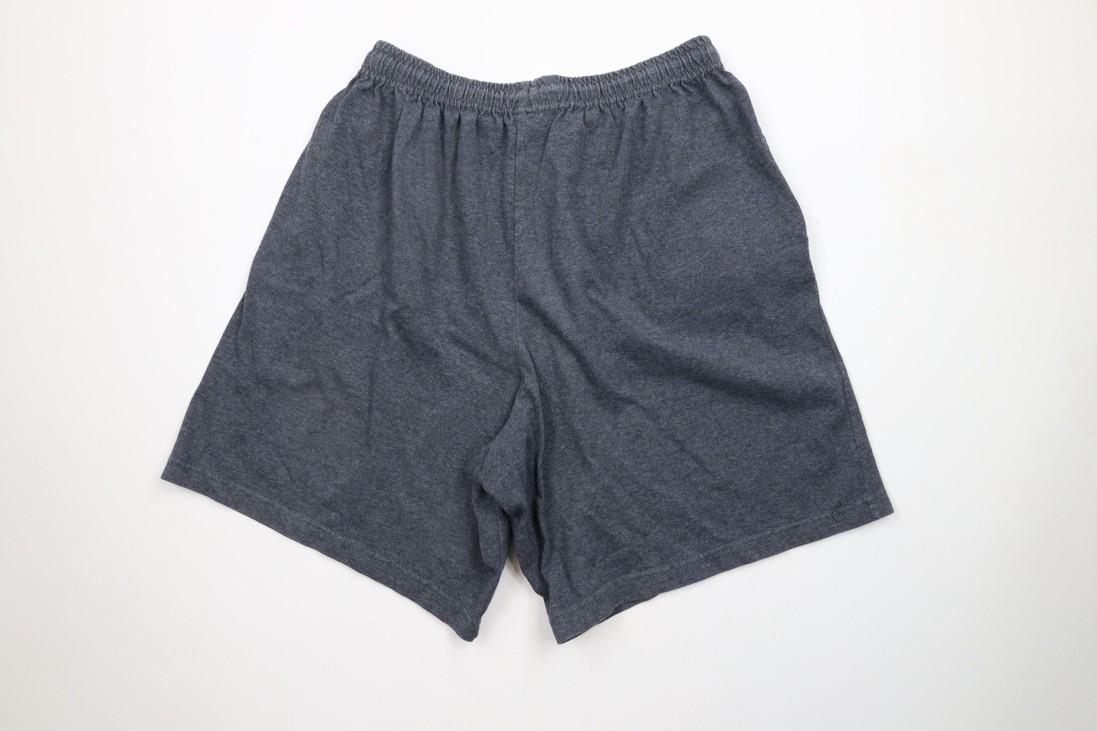 Russell Athletic × Vintage Vintage 90s Russell Athletic Above Knee Dad Shorts Gray Size US 32 / EU 48 - 7 Thumbnail