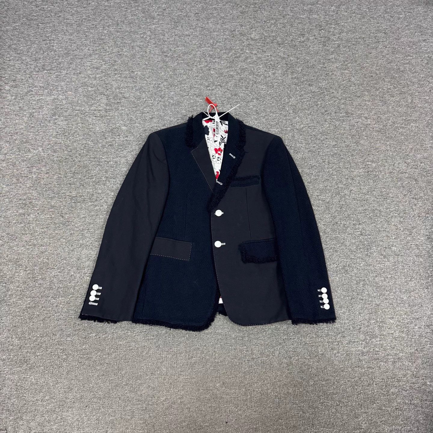 Thom Browne Thom Browne color blocked blazer XS 99 new Size 36S - 1 Thumbnail