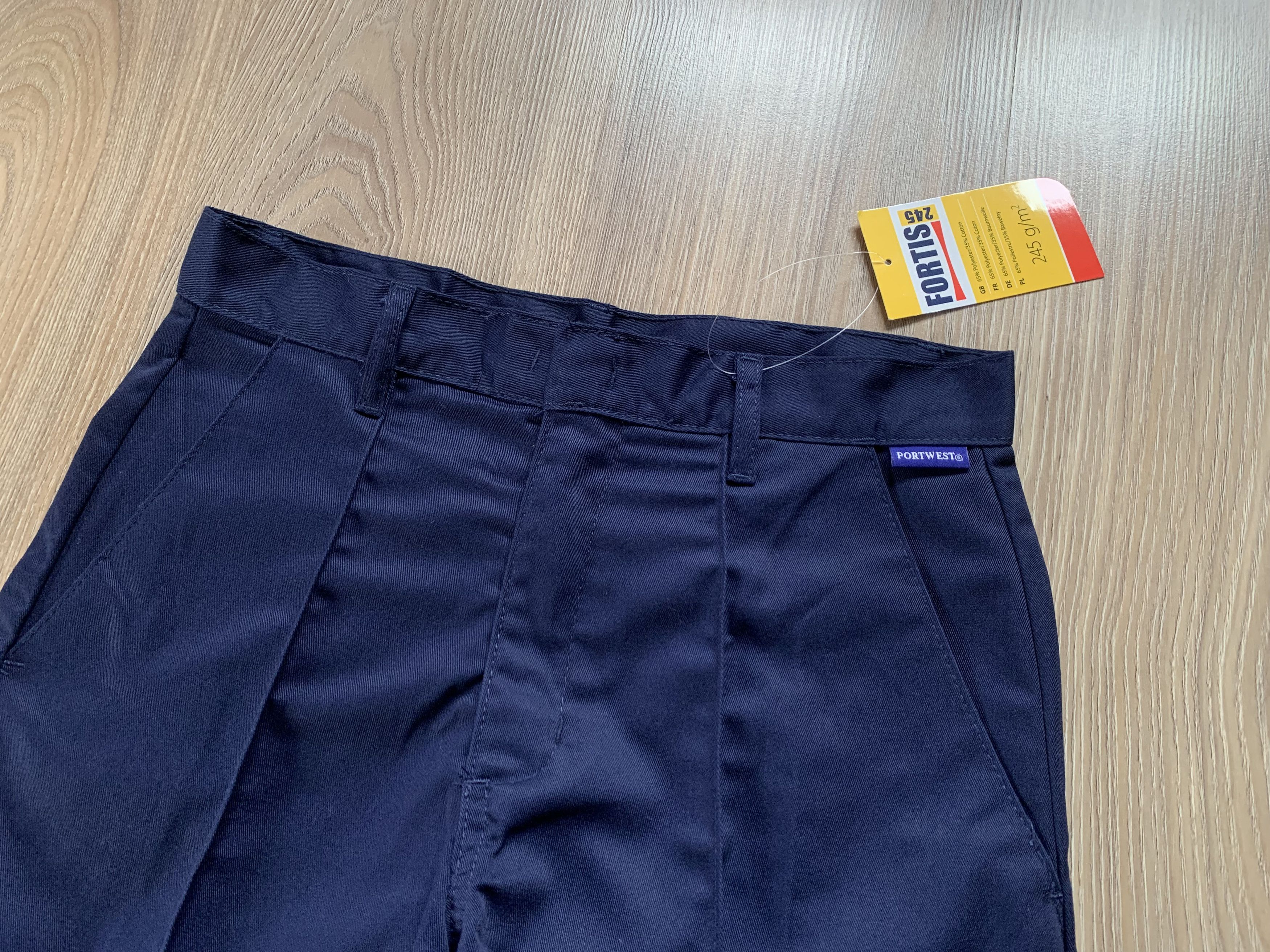 Other Portwest Fortis 245 Navy Work Trousers Size US 30 / EU 46 - 4 Thumbnail