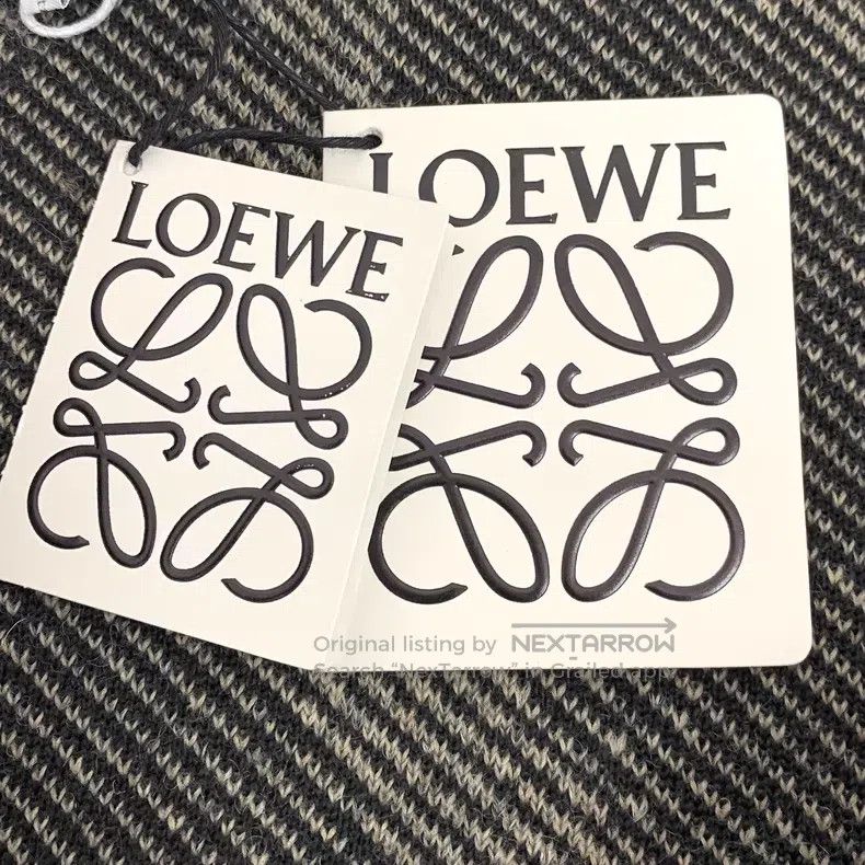 Loewe Loewe Black and grey logo floral hooded drawstring zip lon Size M / US 6-8 / IT 42-44 - 7 Thumbnail