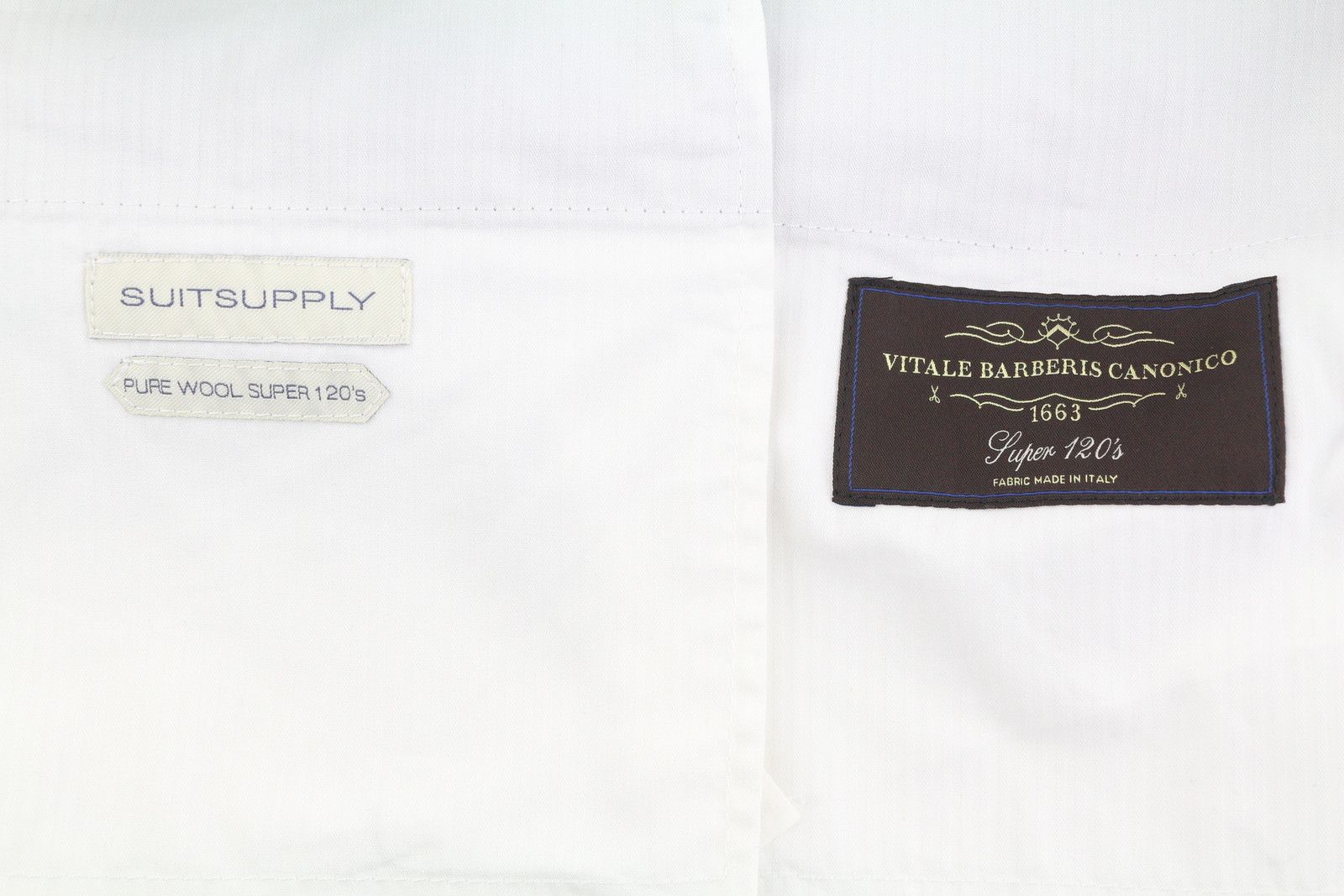 Suitsupply TURN-UP UK34 Grey Wool S120 Trousers 86853 Size 34R - 6 Thumbnail