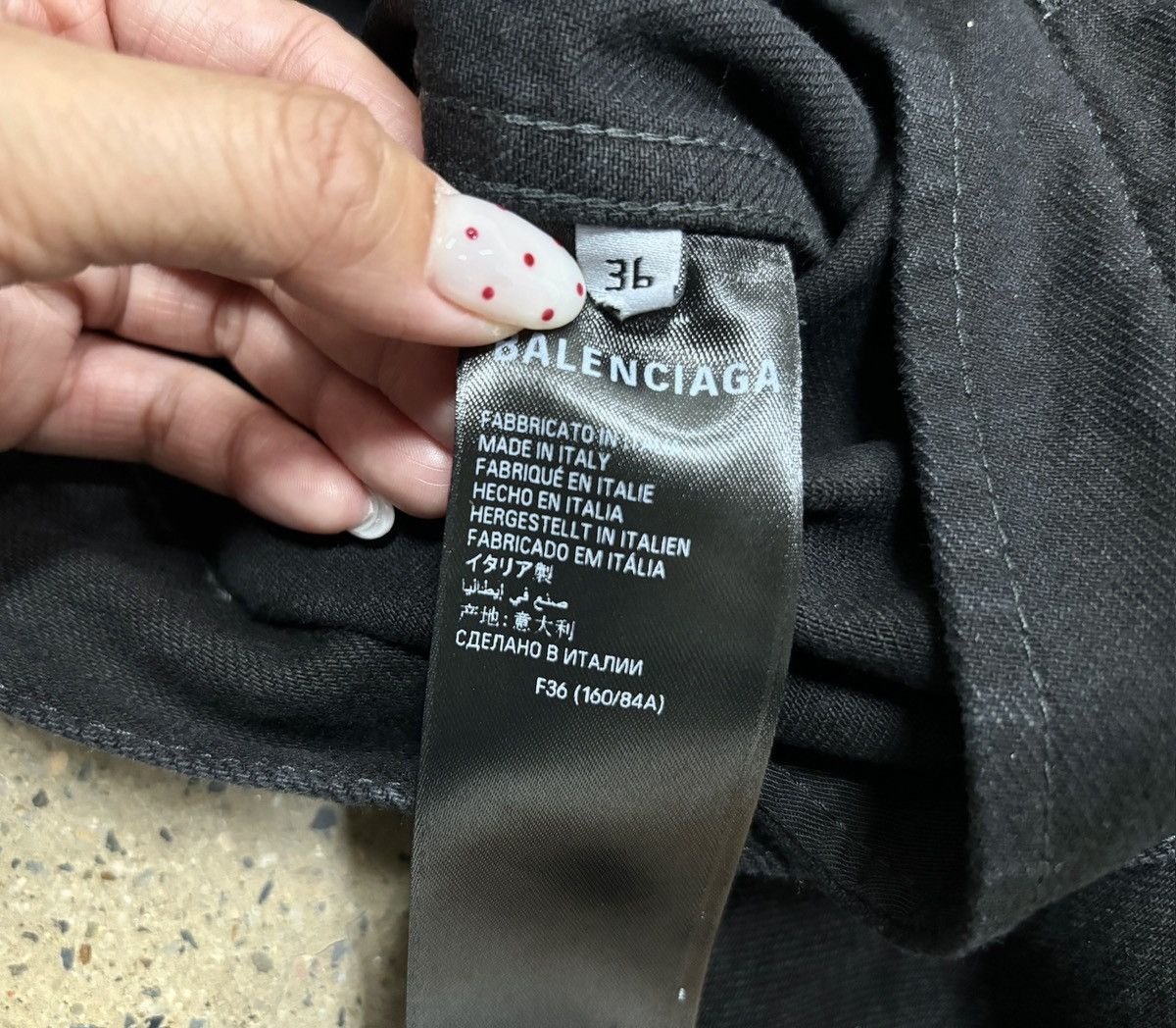 Balenciaga Balenciaga Diamond logo Denim Jacket Size US L / EU 52-54 / 3 - 12 Thumbnail