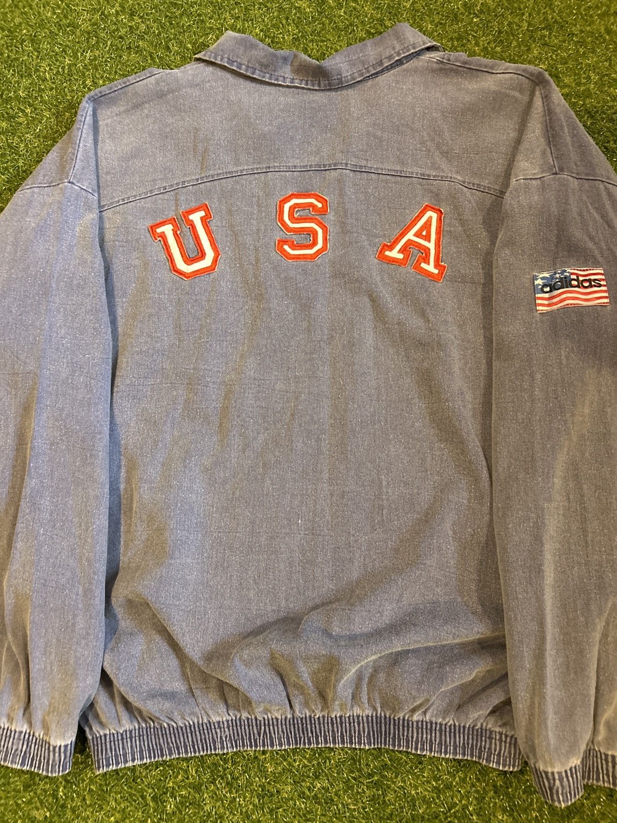 Adidas 92/94 Adidas USMNT Drill Top Size US XL / EU 56 / 4 - 2 Thumbnail