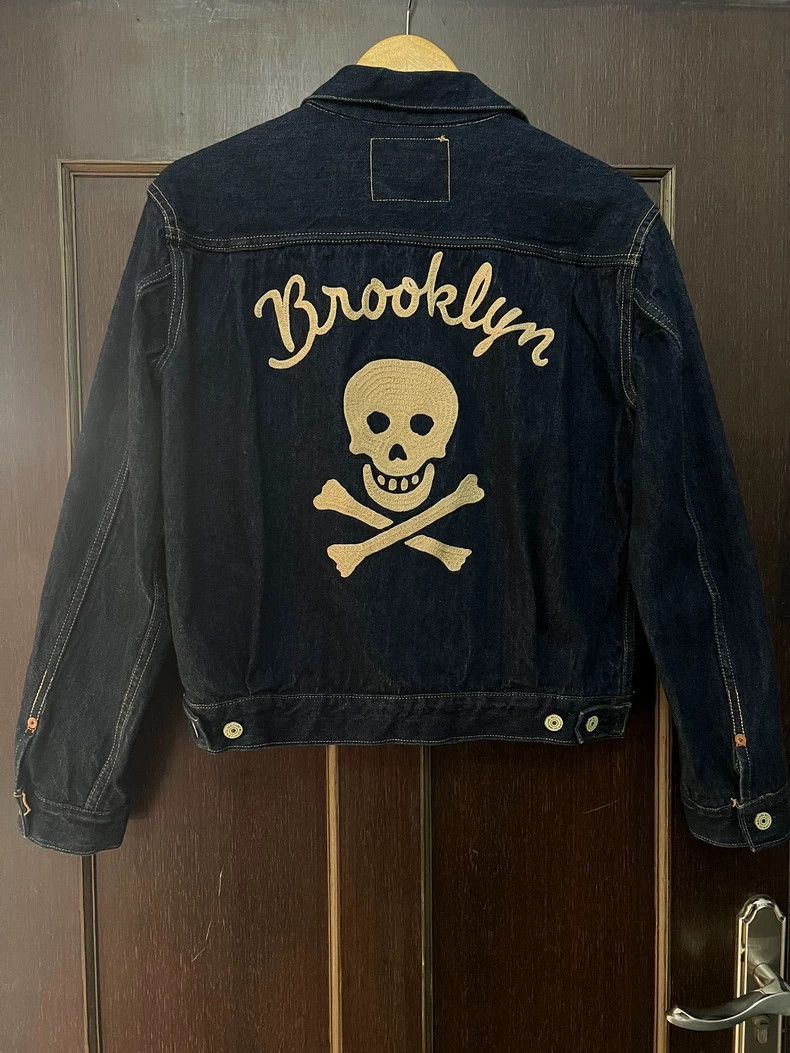 Freewheelers Freewheelers Skeleton Spider Denim Jacket-2506 Size US M / EU 48-50 / 2 - 2 Thumbnail