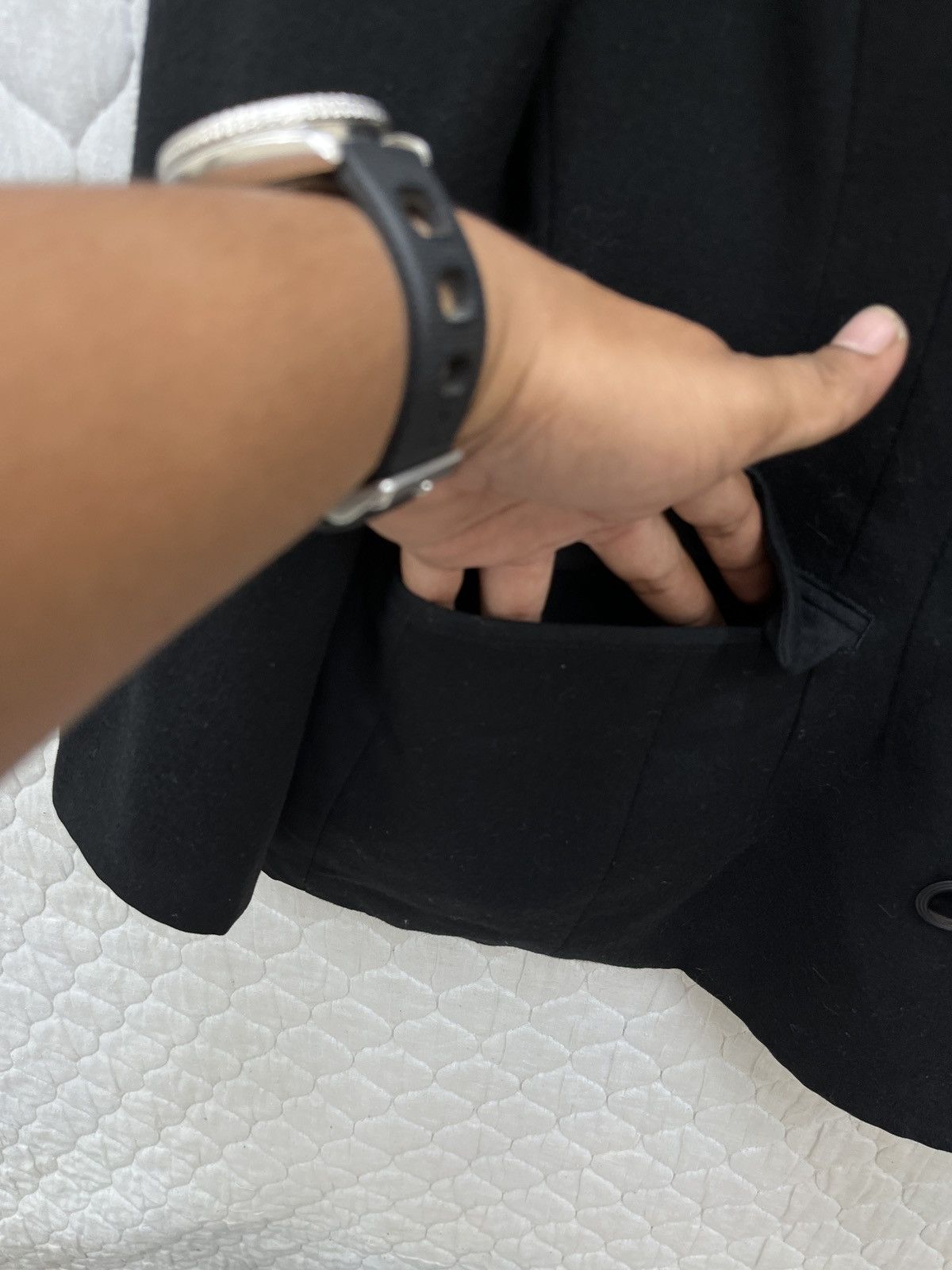 Yohji Yamamoto 🔥🔥🔥ARCHIVE YOHJI YAMAMOTO BACK PLEATED JACKET Size S / US 4 / IT 40 - 13 Thumbnail