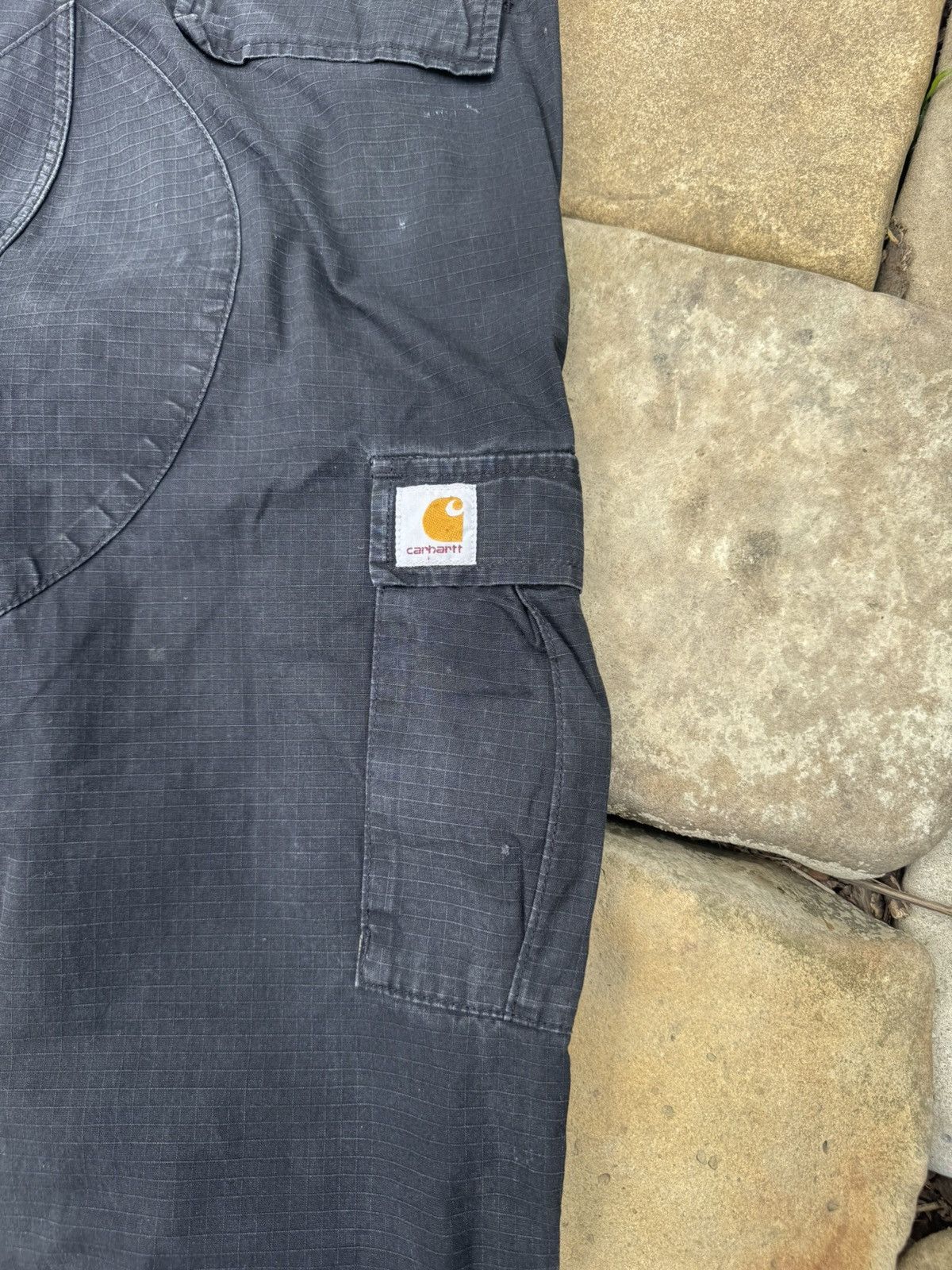 Carhartt Vintage Carhartt Distressed Cargo Pants Size US 31 - 4 Thumbnail