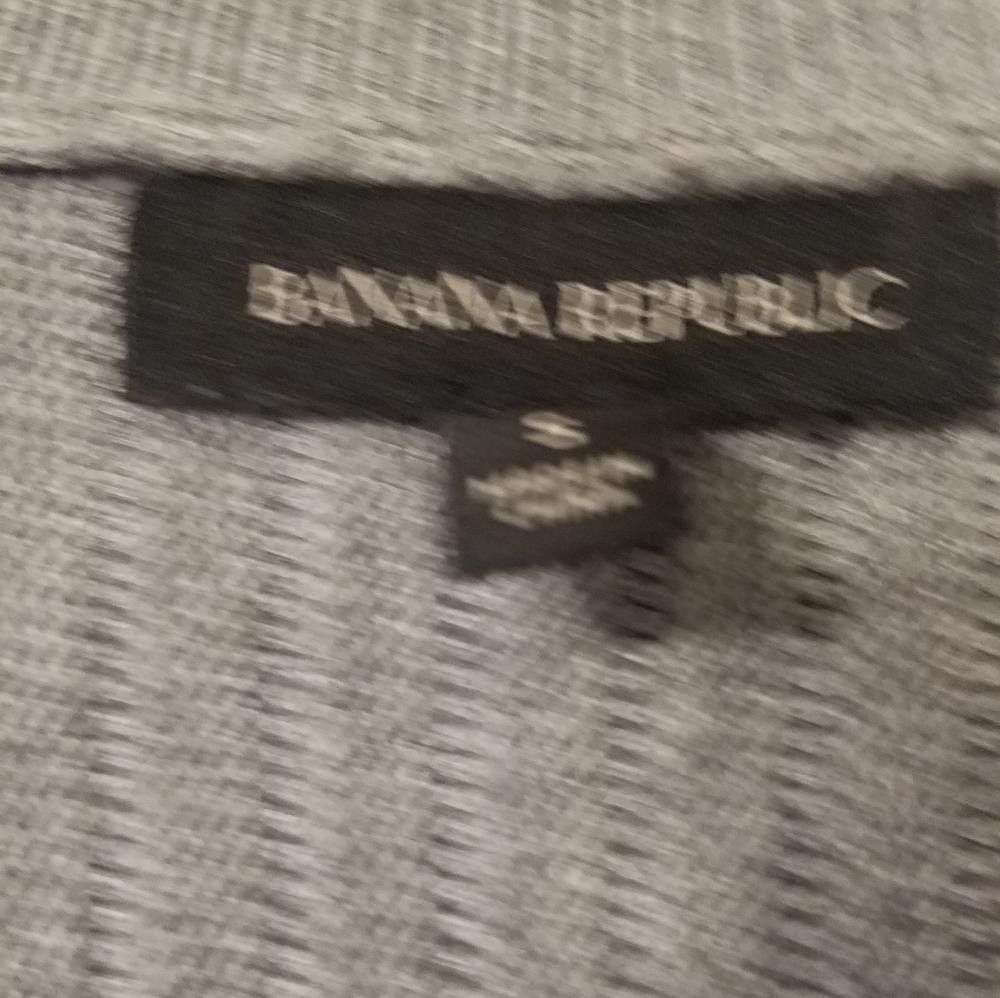 Banana Republic Banana Republic Gray and Yellow Striped Sweater Size Small Size S / US 4 / IT 40 - 3 Thumbnail