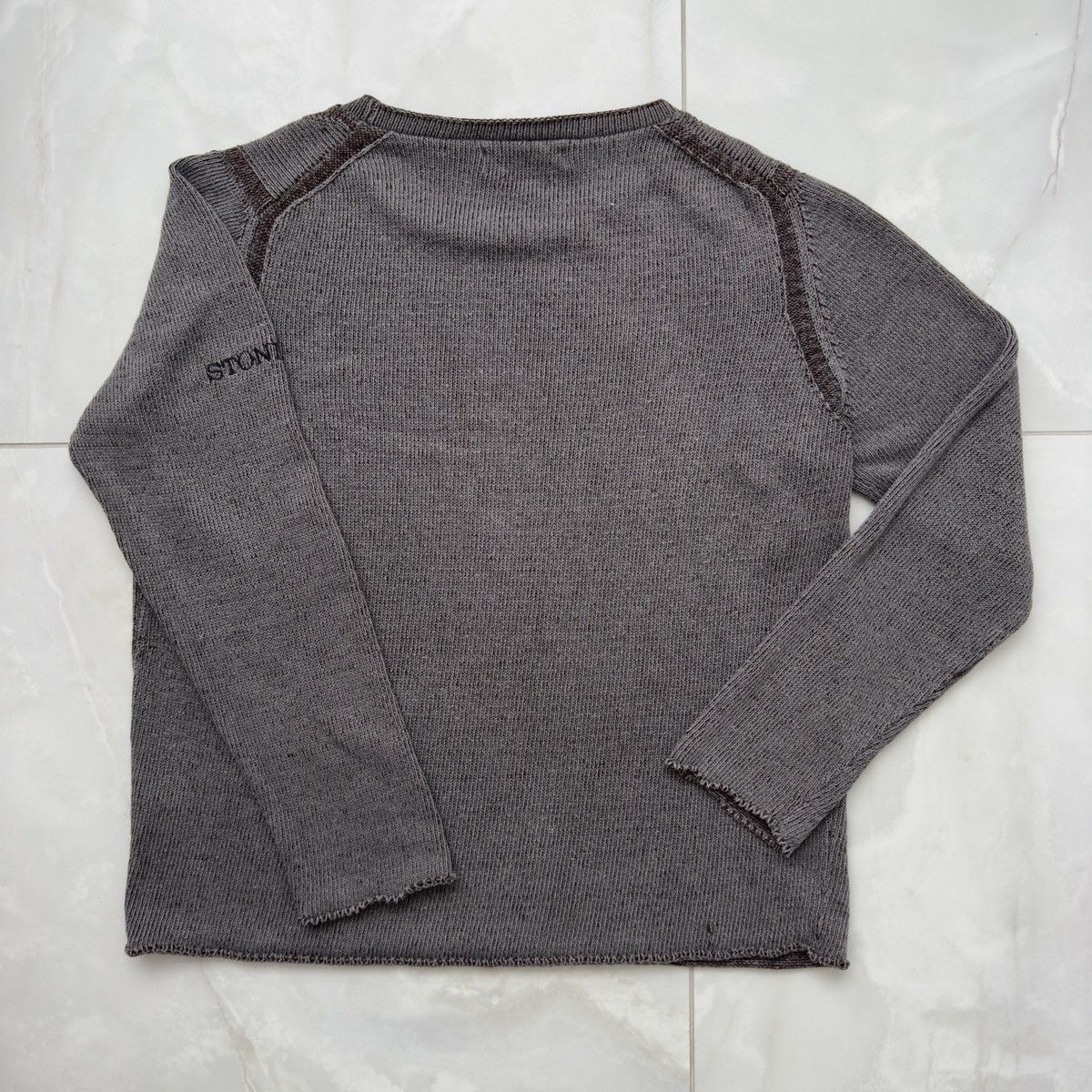 Stone Island × Vintage Vintage Stone Island knitted sweater Size US M / EU 48-50 / 2 - 6 Thumbnail