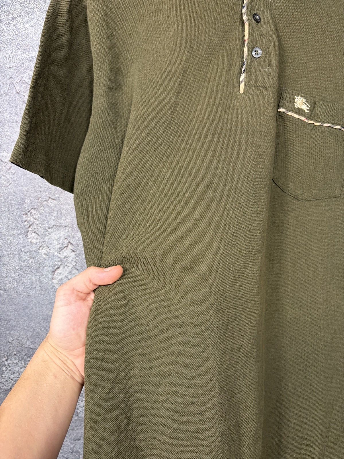 Burberry Vintage Burberry Classic Polo With Logo Size L Size US L / EU 52-54 / 3 - 8 Thumbnail
