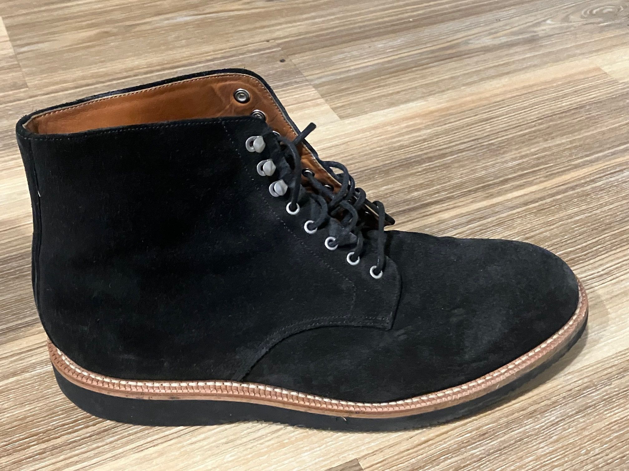 Grant Stone Grant Stone Edward Boot Black Suede 11.5 D Size US 11.5 / EU 44-45 - 5 Thumbnail