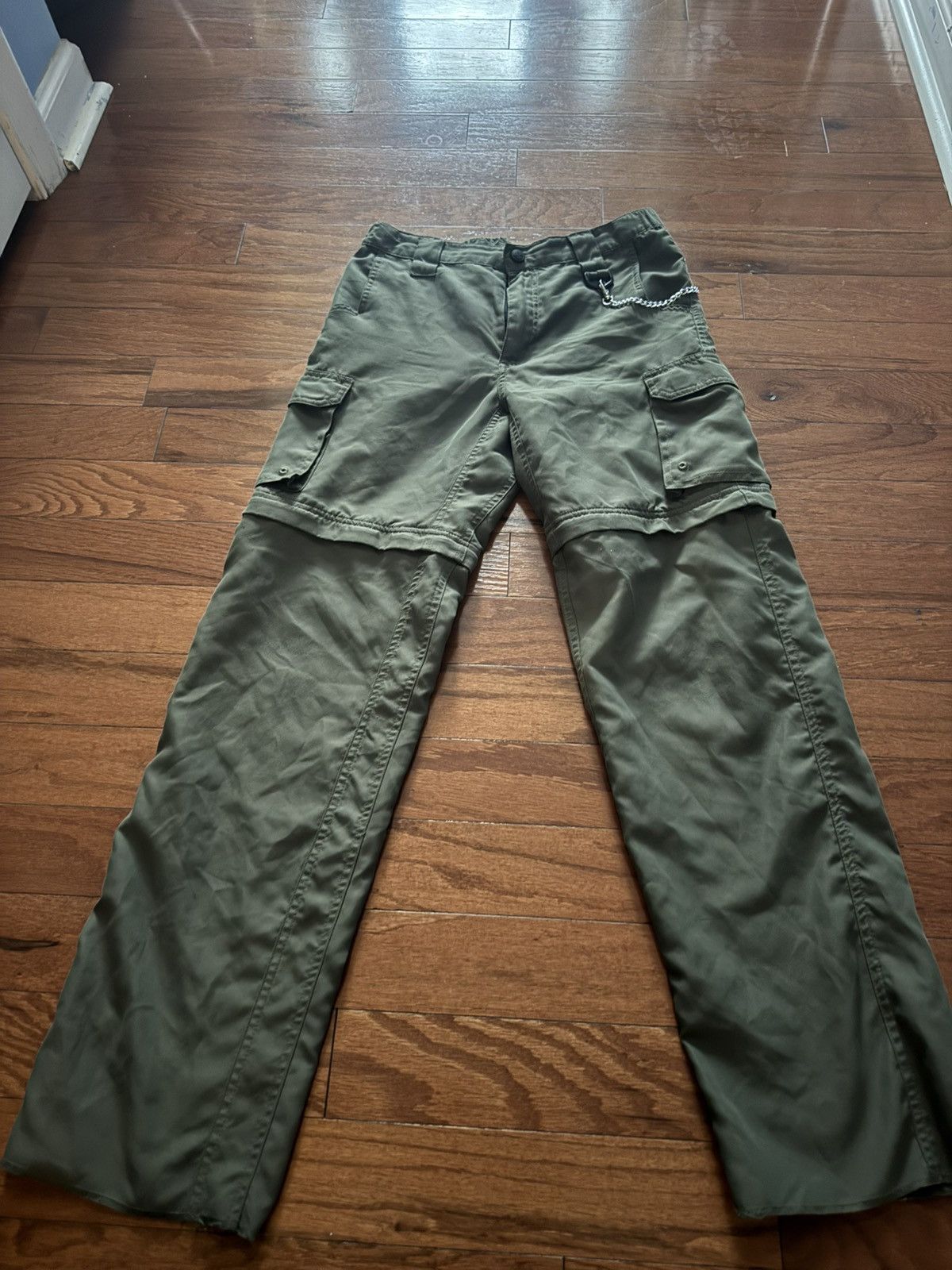 Vintage Vintage Army Cargo Pants Size US 29 - 1 Thumbnail