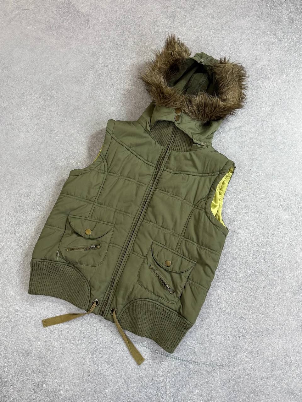 Japanese Brand vintage retro fell fur vests streetwear avant-garde archive Size US S / EU 44-46 / 1 - 1 Thumbnail