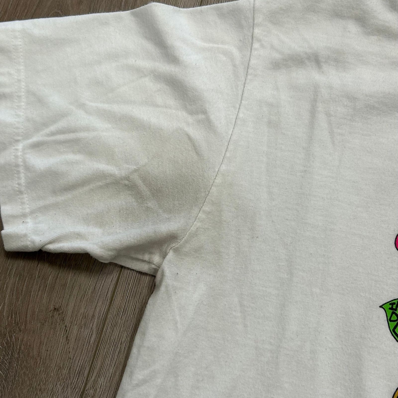 Stussy Stussy Sunflower Tee T shirt White Pink Size Small S B2 Size US S / EU 44-46 / 1 - 3 Thumbnail