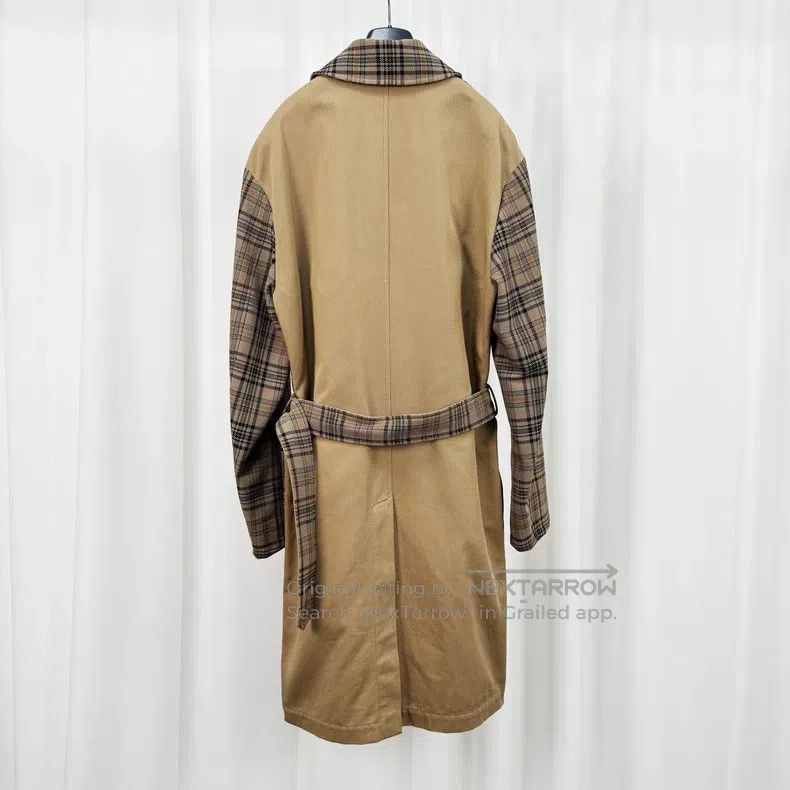 Hermes Hermes Windowpane Duffle Coat Size US M / EU 48-50 / 2 - 2 Thumbnail