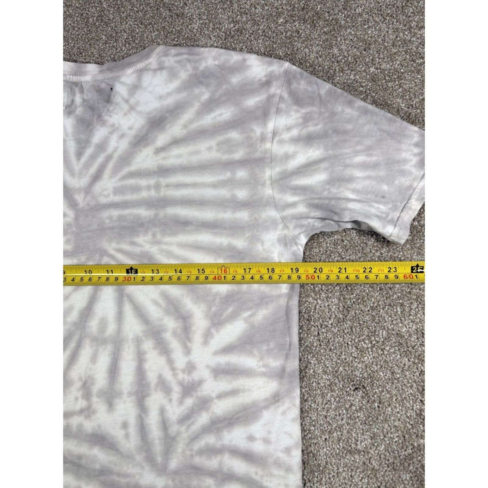 Pacsun VINTAGE PacSun Mens Short Sleeve T-Shirt Size S White & Gray Tie Dye Casual Womens?? Size US S / EU 44-46 / 1 - 6 Thumbnail