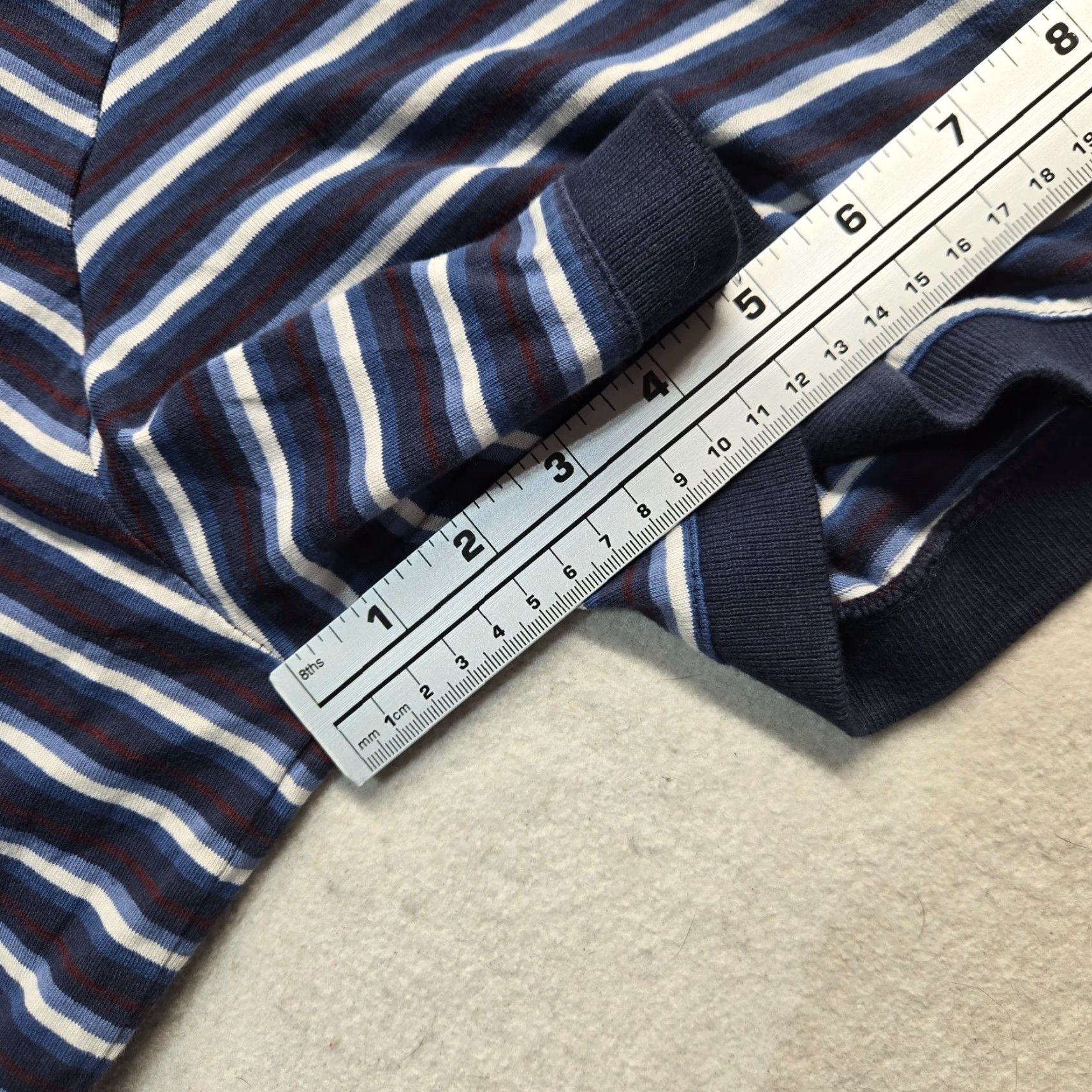 Route 66 Route 66 Polo Shirt Short Sleeve 3XL Blue Striped 100% Cotton Men’s Shirt Size US XXL / EU 58 / 5 - 5 Thumbnail