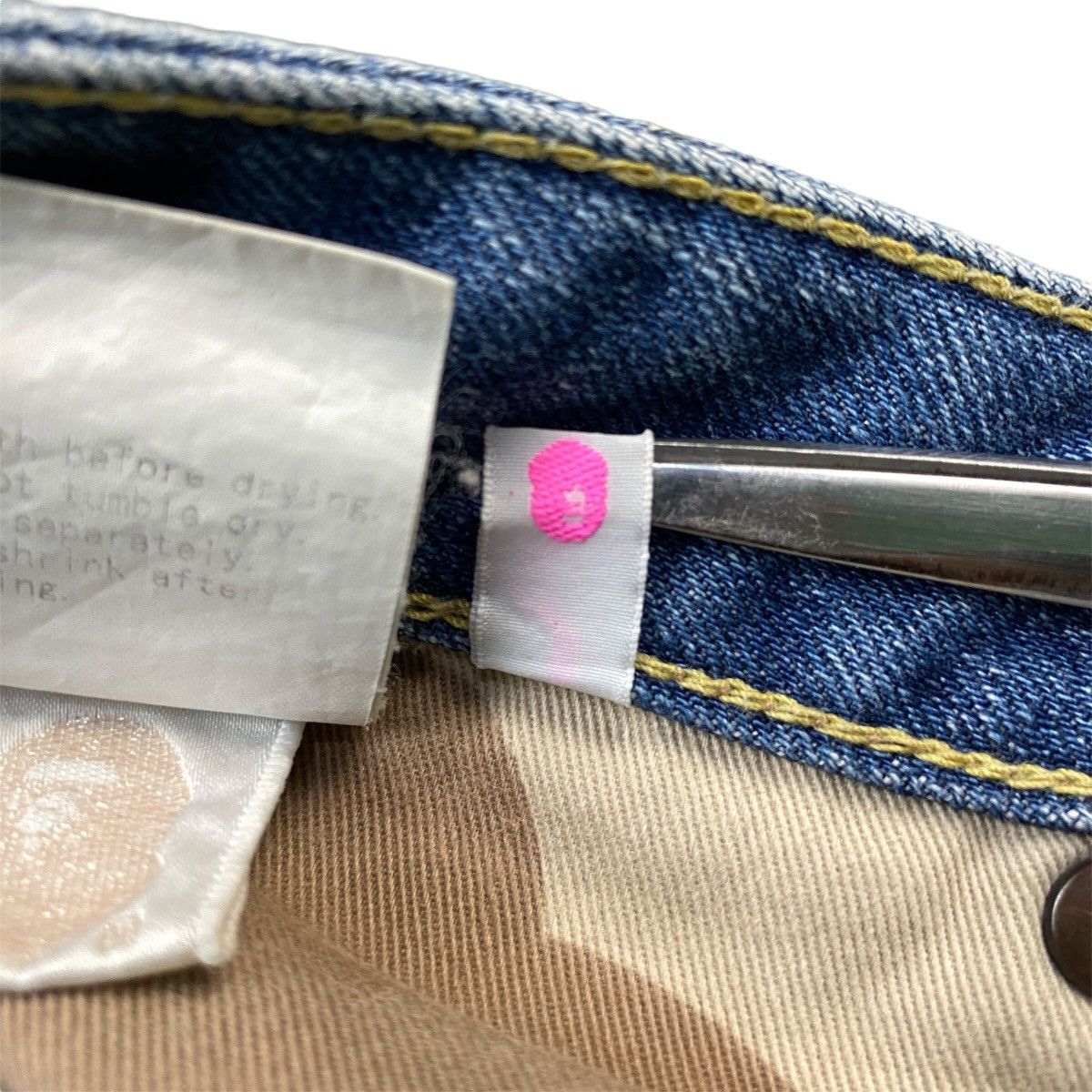 Bape AAPE Baby Milo Denim Size 30" / US 8 / IT 44 - 10 Thumbnail