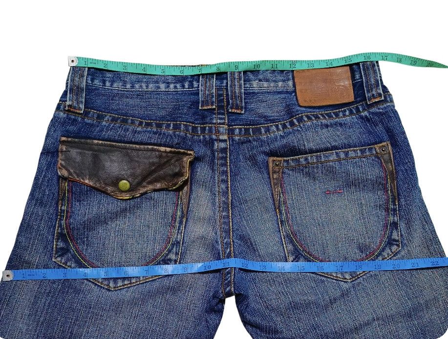Edwin Rare Kissmark Flared Jean Denim Boot Cut Size US 34 / EU 50 - 8 Thumbnail