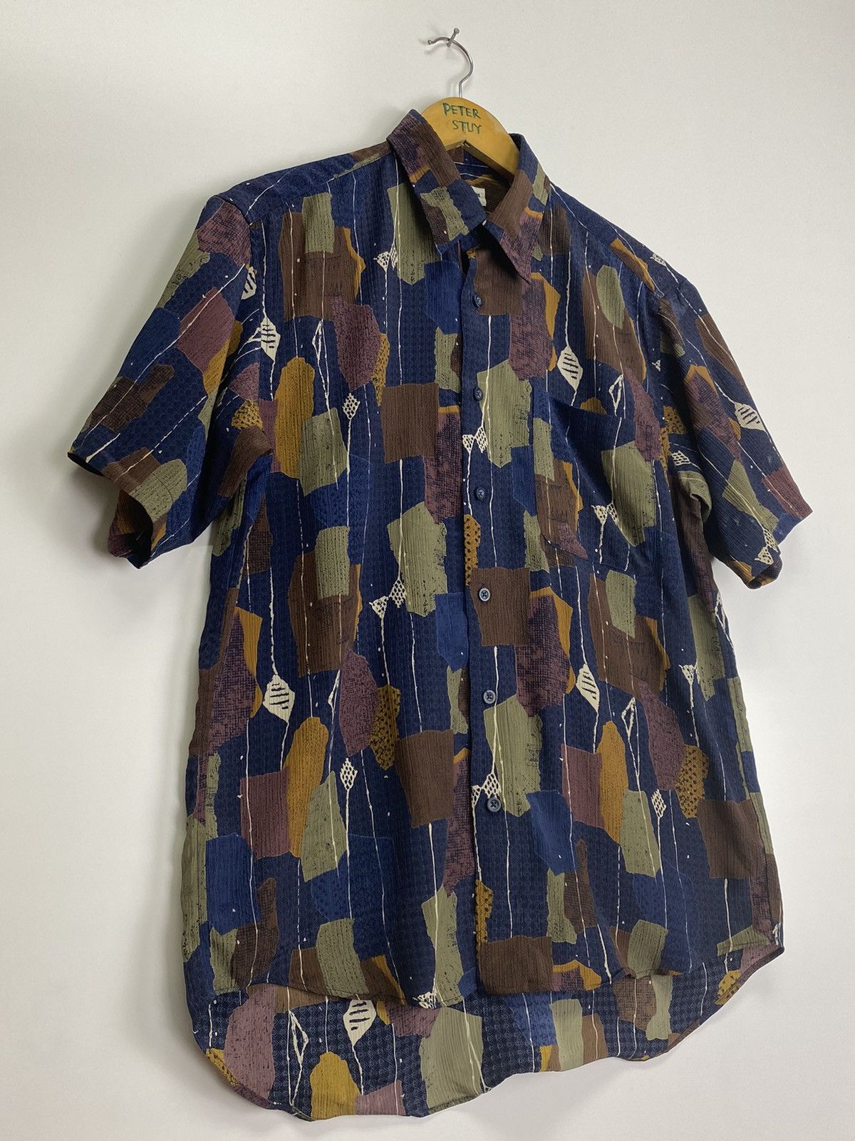 Japanese Brand × Vintage Vintage Ginnicarol button up Size US M / EU 48-50 / 2 - 4 Thumbnail