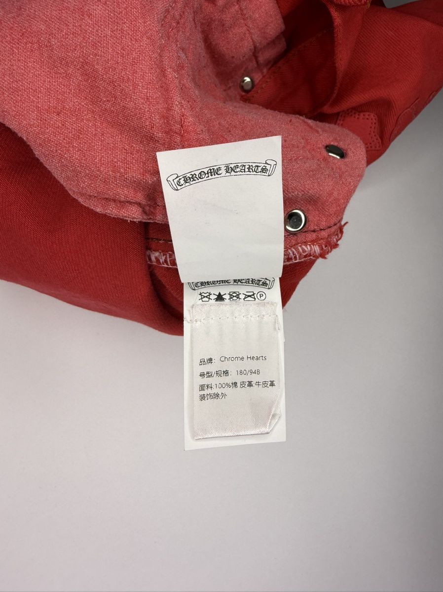 Chrome Hearts Chrome Hearts Red Paris Exclusive Patch Denim Size US 34 / EU 50 - 15 Thumbnail