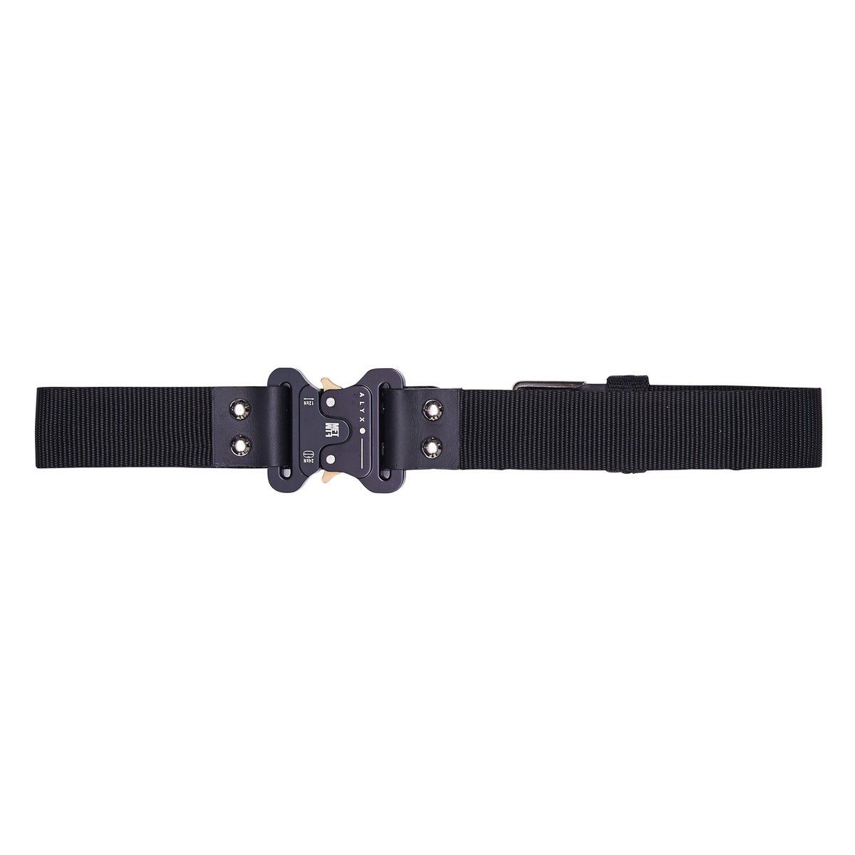1017 ALYX 9SM Alyx Rollercoaster Belt in Black Size ONE SIZE - 1 Thumbnail