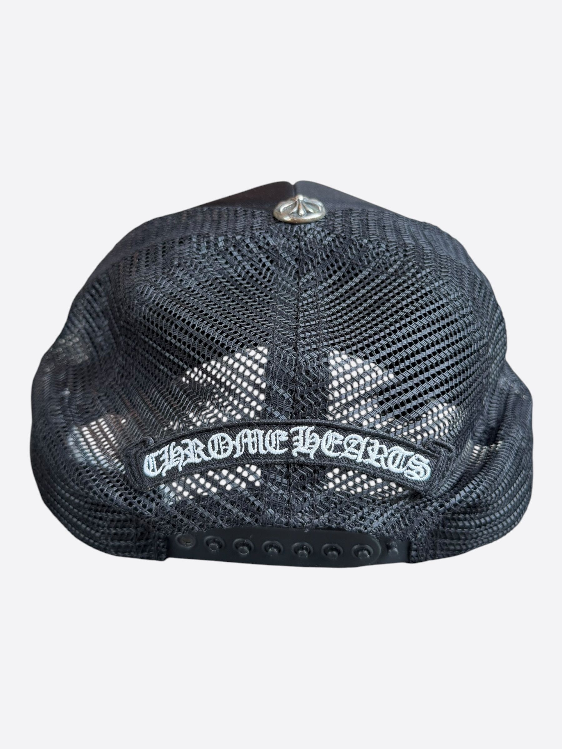 Chrome Hearts Chrome Hearts Black Multicolor Cross Trucker Hat Size ONE SIZE - 3 Thumbnail