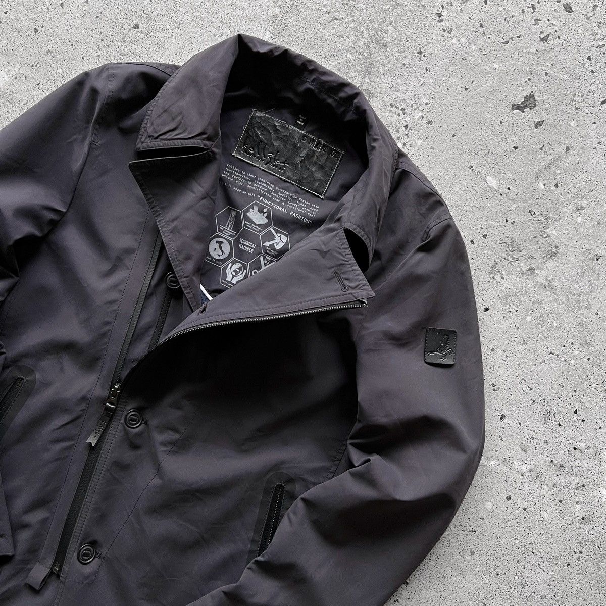 Designer Koll3kt Superior Goods Mens Functional Italy Full Zip Jacket Size US M / EU 48-50 / 2 - 2 Thumbnail