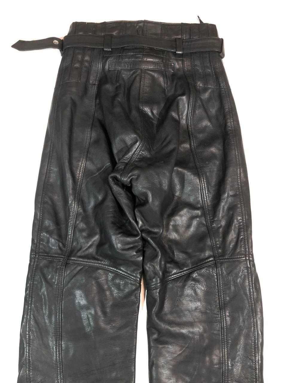 Other Vintage Rare Moto Biker Leather Pants Size US 29 - 7 Thumbnail