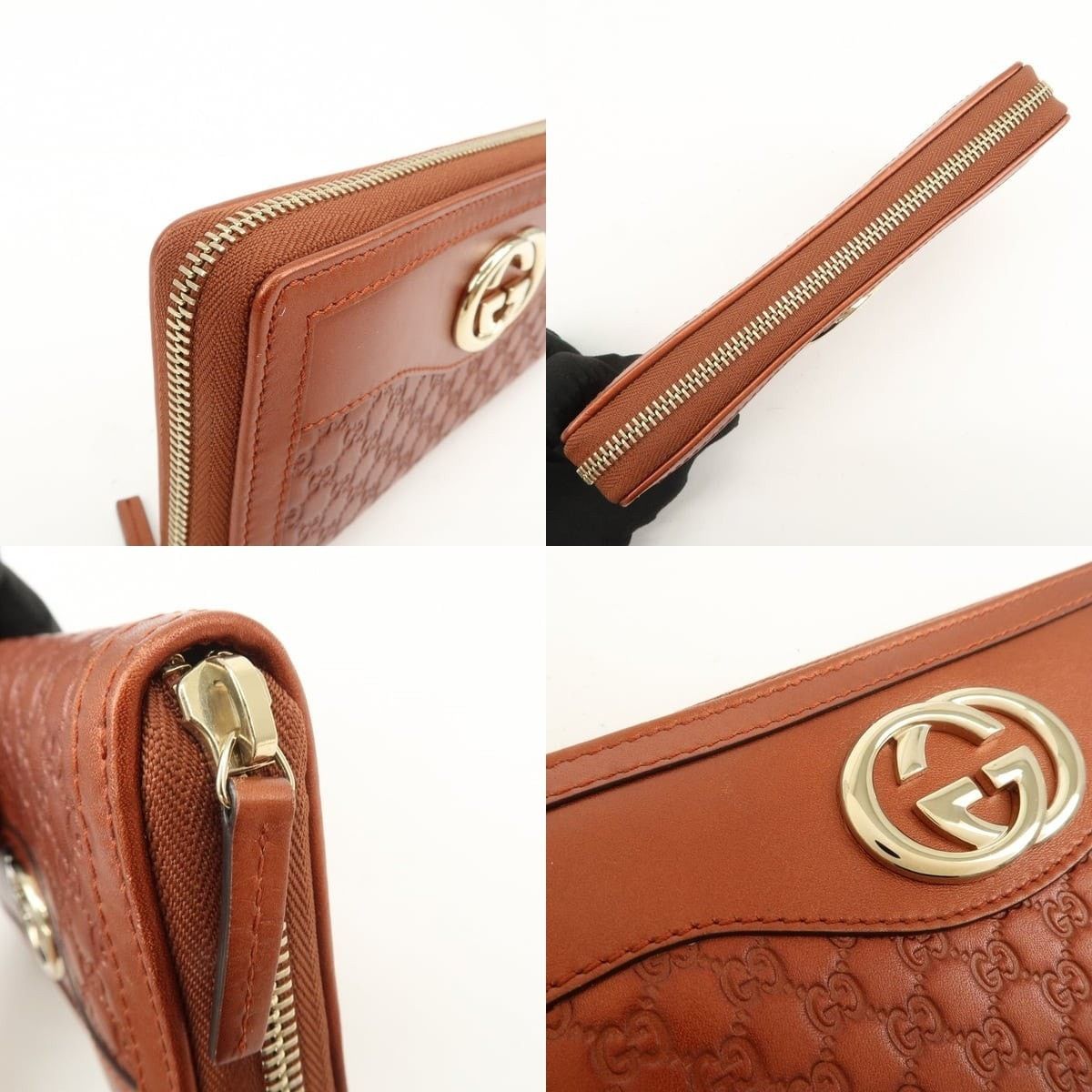 Gucci Gucci Sukey Interlocking G Microguccissima Calfskin Wallet Size ONE SIZE - 5 Thumbnail