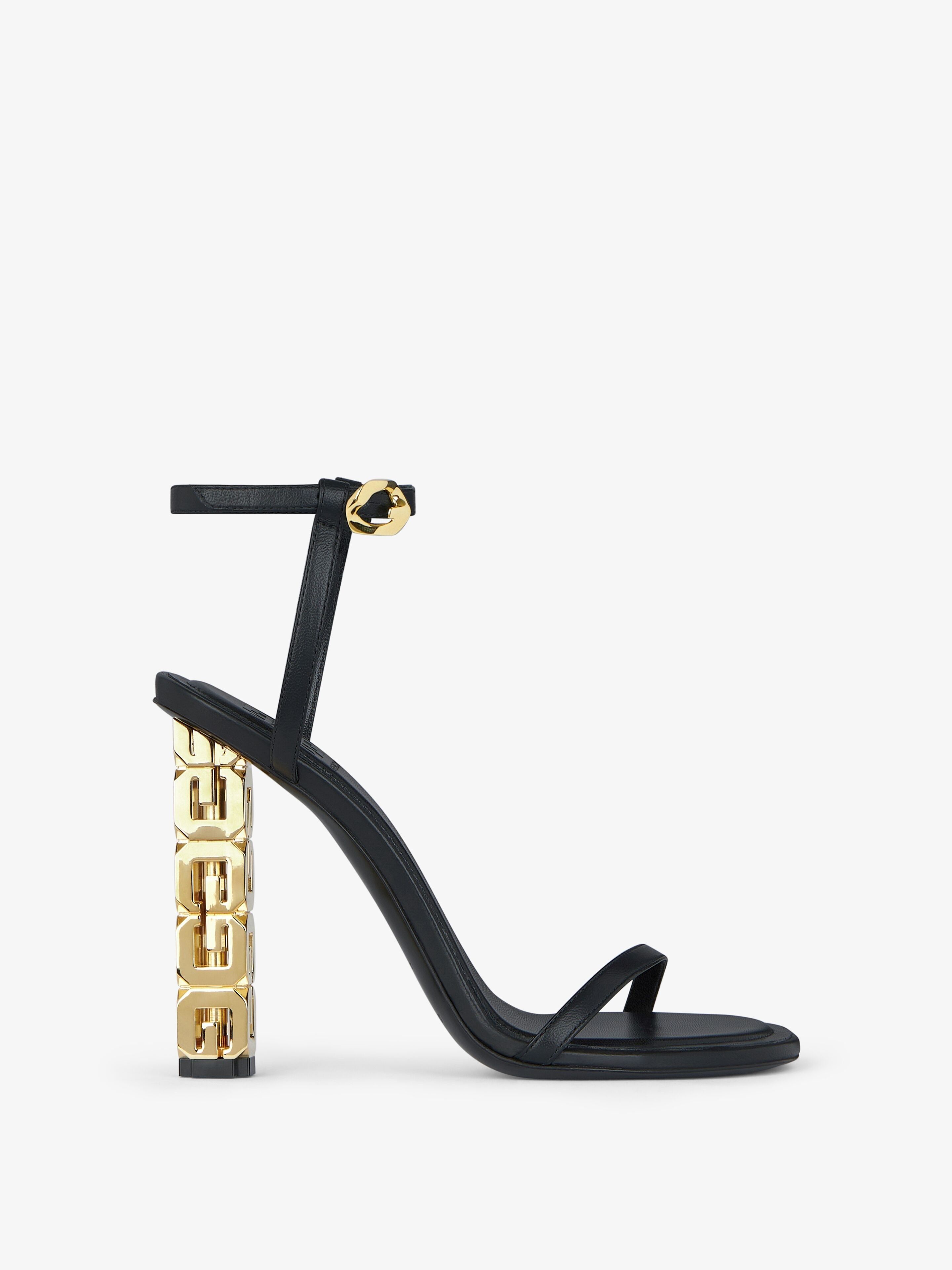 Givenchy oc11z0725 G Cube Sandals in Black Size US 7 / IT 37 - 1 Thumbnail