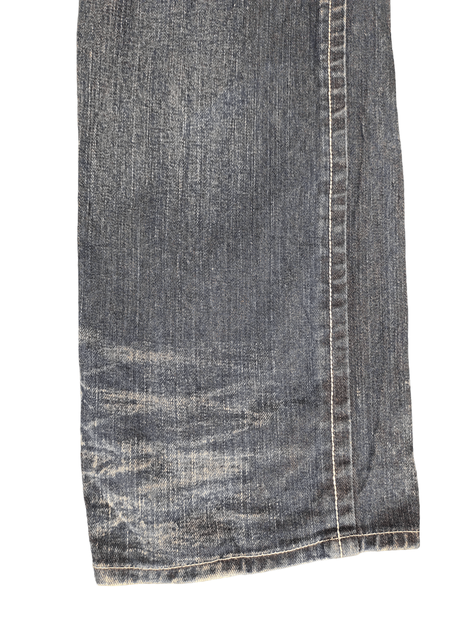 LOWBOX Lowbox Distress Faded Denim Jeans Undercovers Style Size US 34 / EU 50 - 14 Thumbnail