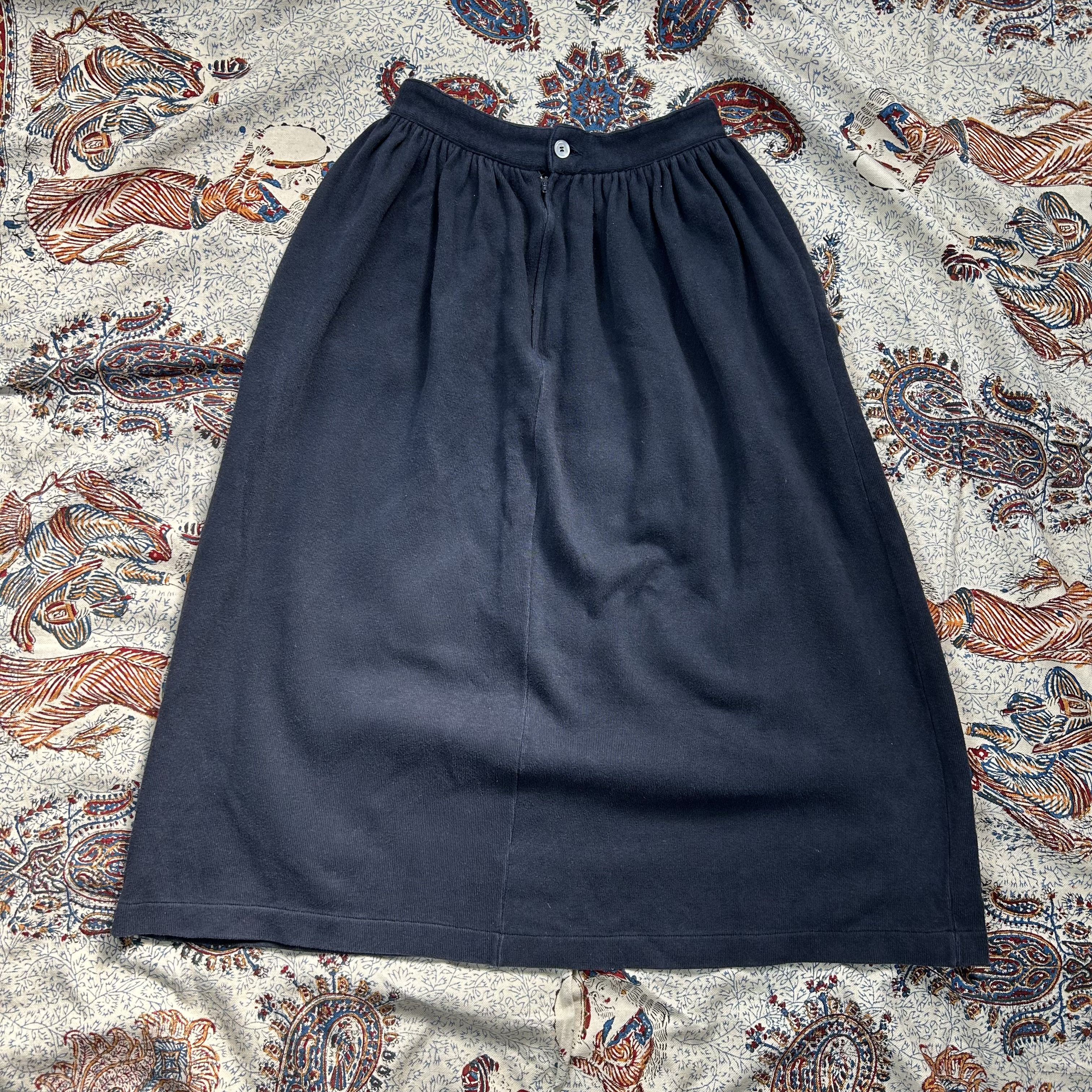 Comme des Garcons COMME DES GARCONS ROBE DE CHAMBRE JERSEY SKIRT Size 25" / US 0 / IT 36 - 3 Thumbnail