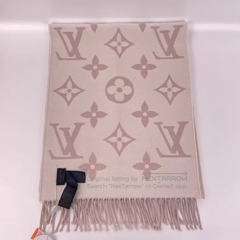 Louis Vuitton Louis Vuitton Wool scarf Size ONE SIZE - 4 Thumbnail