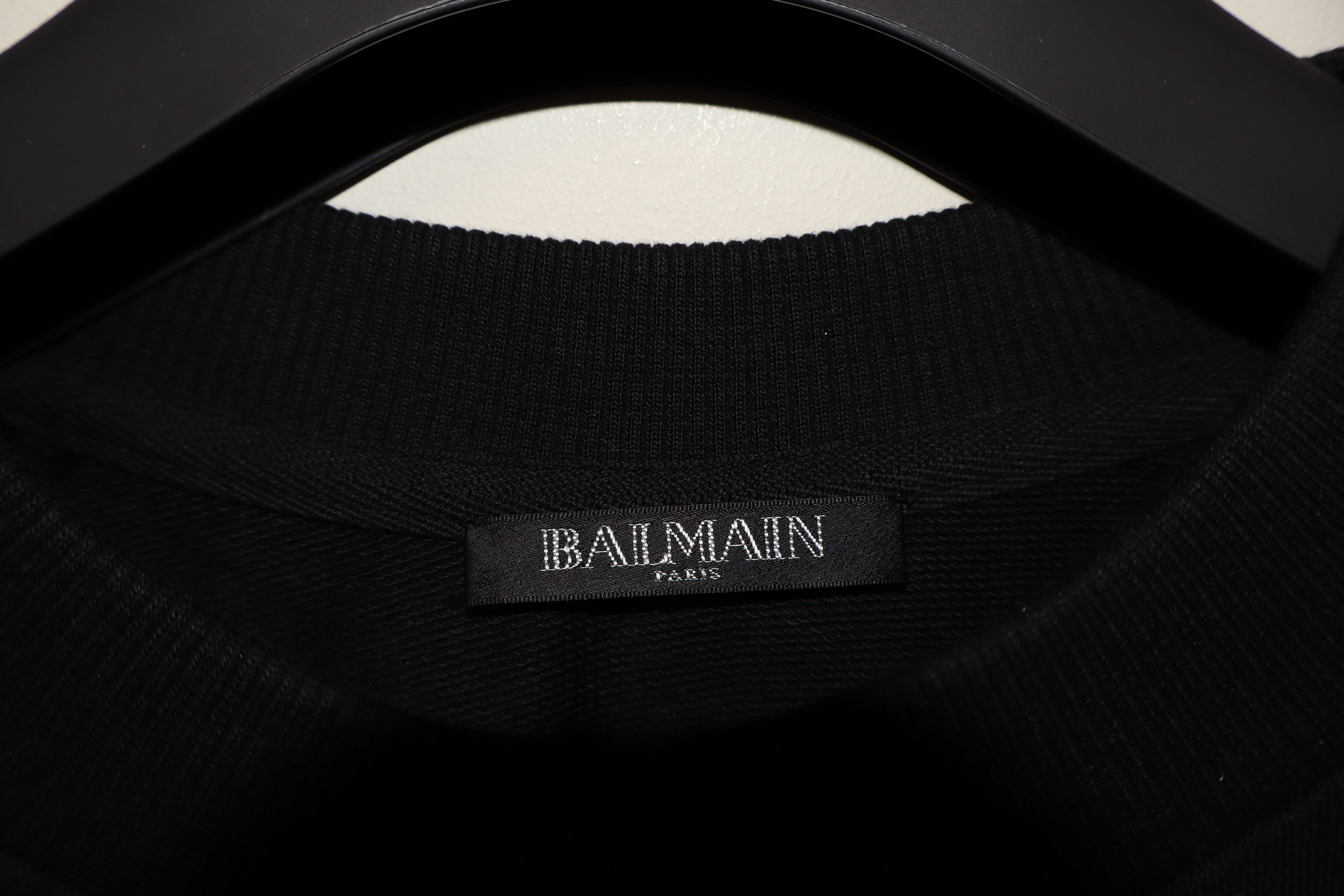 Balmain Logo print sweatshirt Size XS / US 0-2 / IT 36-38 - 4 Thumbnail