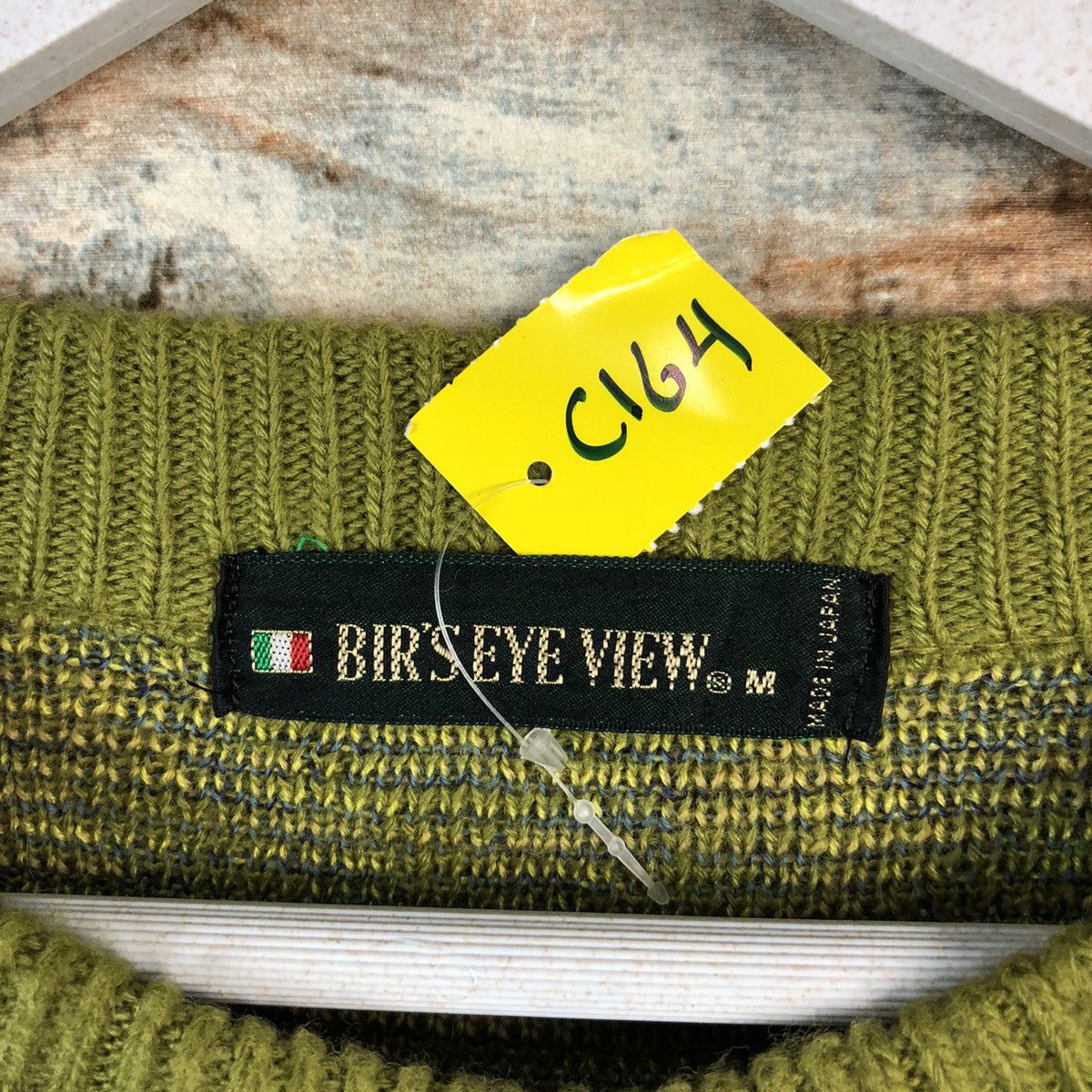 Homespun Knitwear DL Birs Eye View vintage Green Knitwear #C164 Size US M / EU 48-50 / 2 - 10 Thumbnail