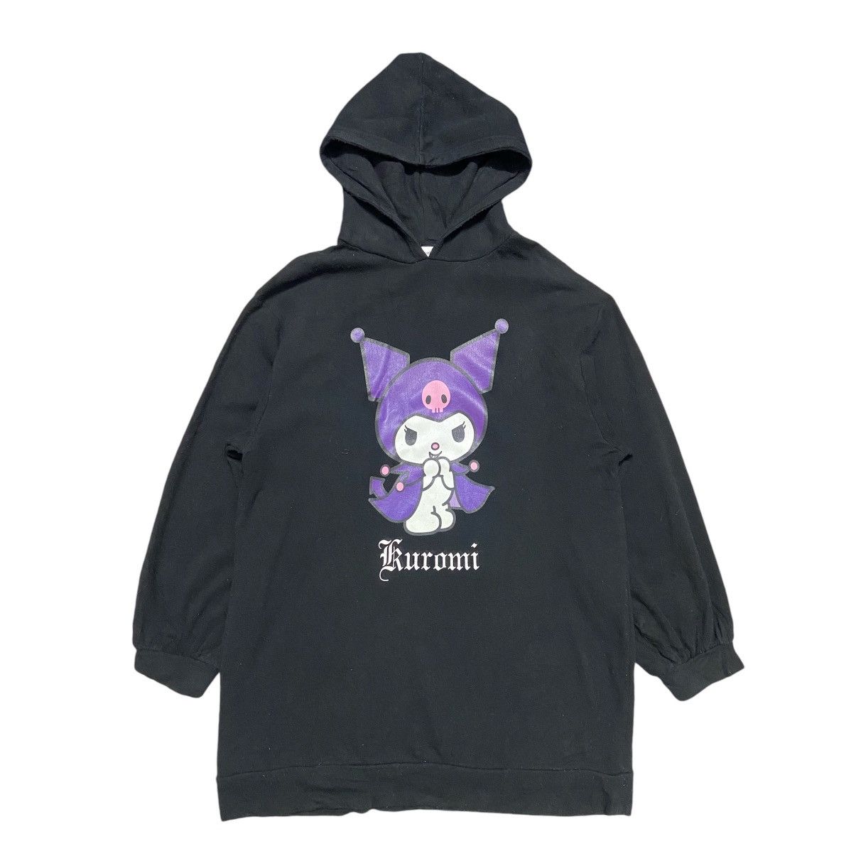 Anime × Disney × Japanese Brand Kuromi Oversized Hoodie Sweatshirt Size XL / US 12-14 / IT 48-50 - 1 Thumbnail