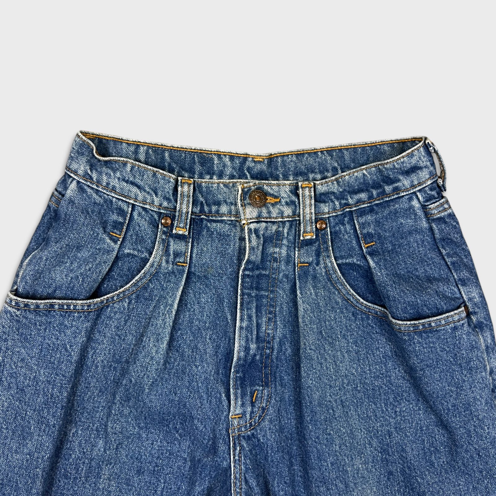 Levi's × Levi's Vintage Clothing × Vintage Vintage 90s Levi's Jeans 28x30 Baggy Taper Leg Denim Pants Size US 28 / EU 44 - 3 Thumbnail