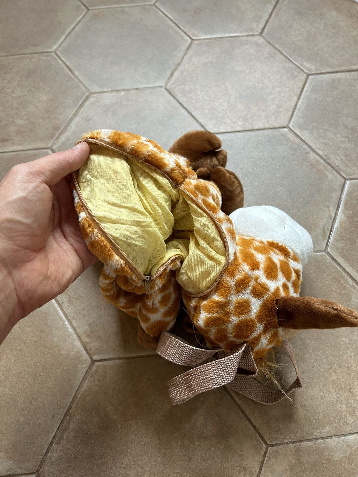 Japanese Brand VINTAGE GIRAFFE ANIMAL BACKPACKS BAG Size ONE SIZE - 7 Thumbnail
